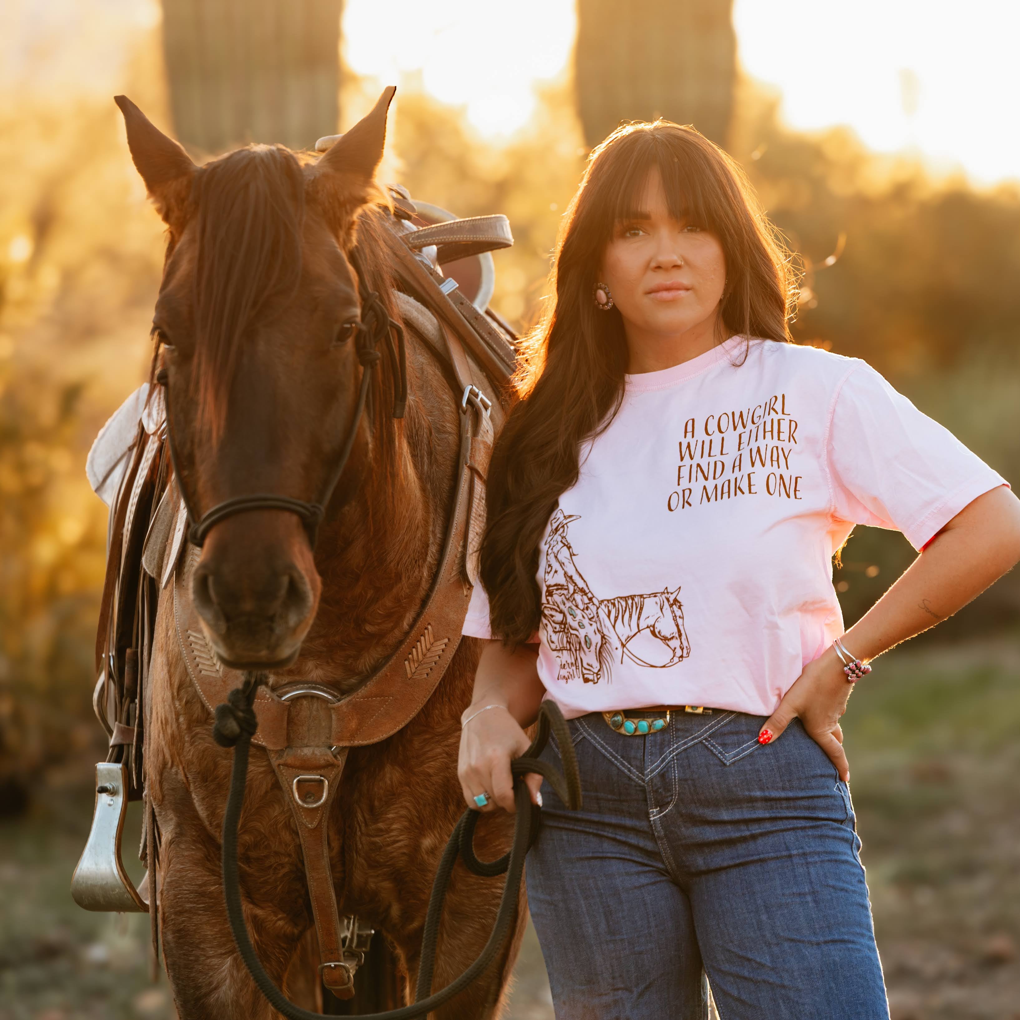 Limited Cowgirl Way Tee