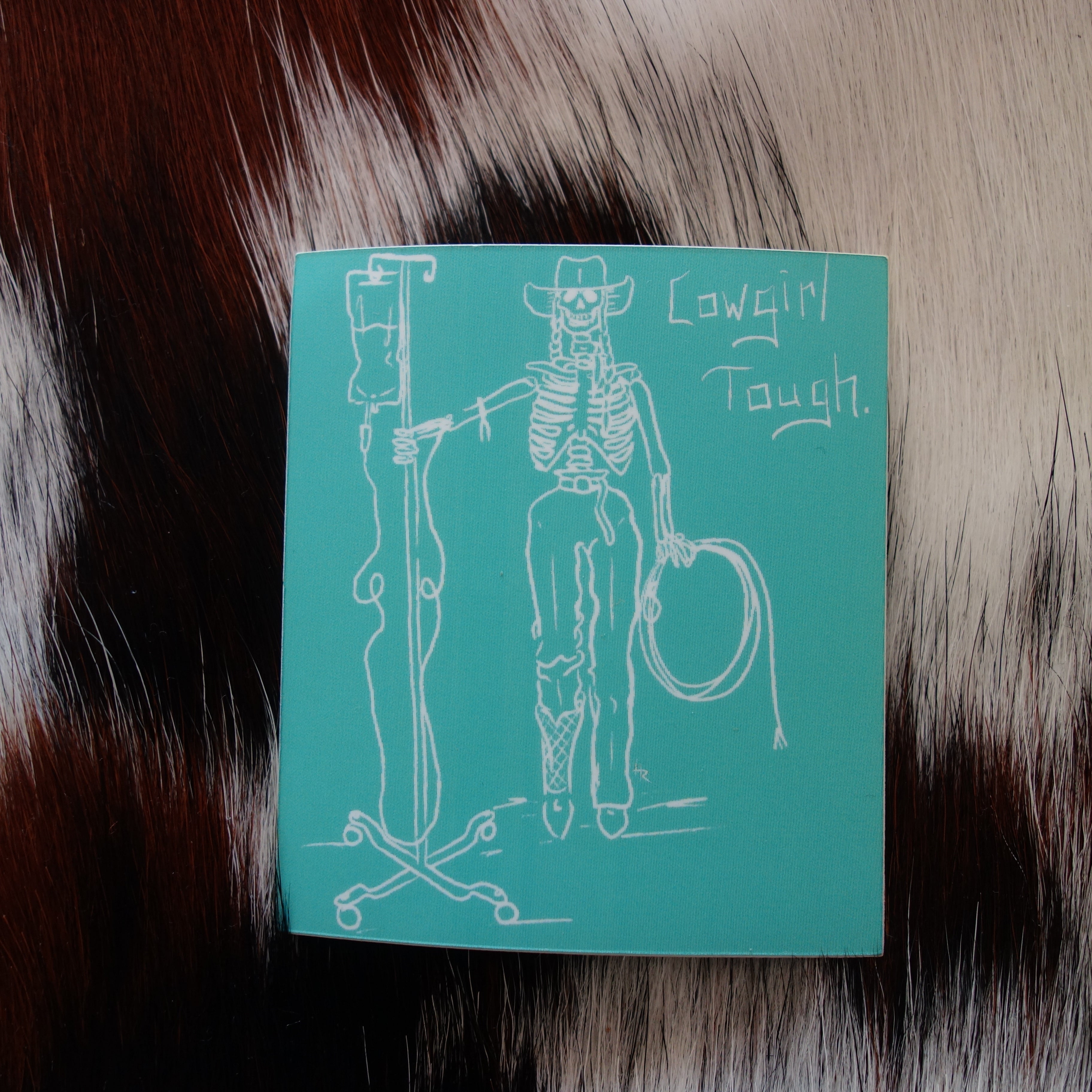 Cowgirl Tough Sticker