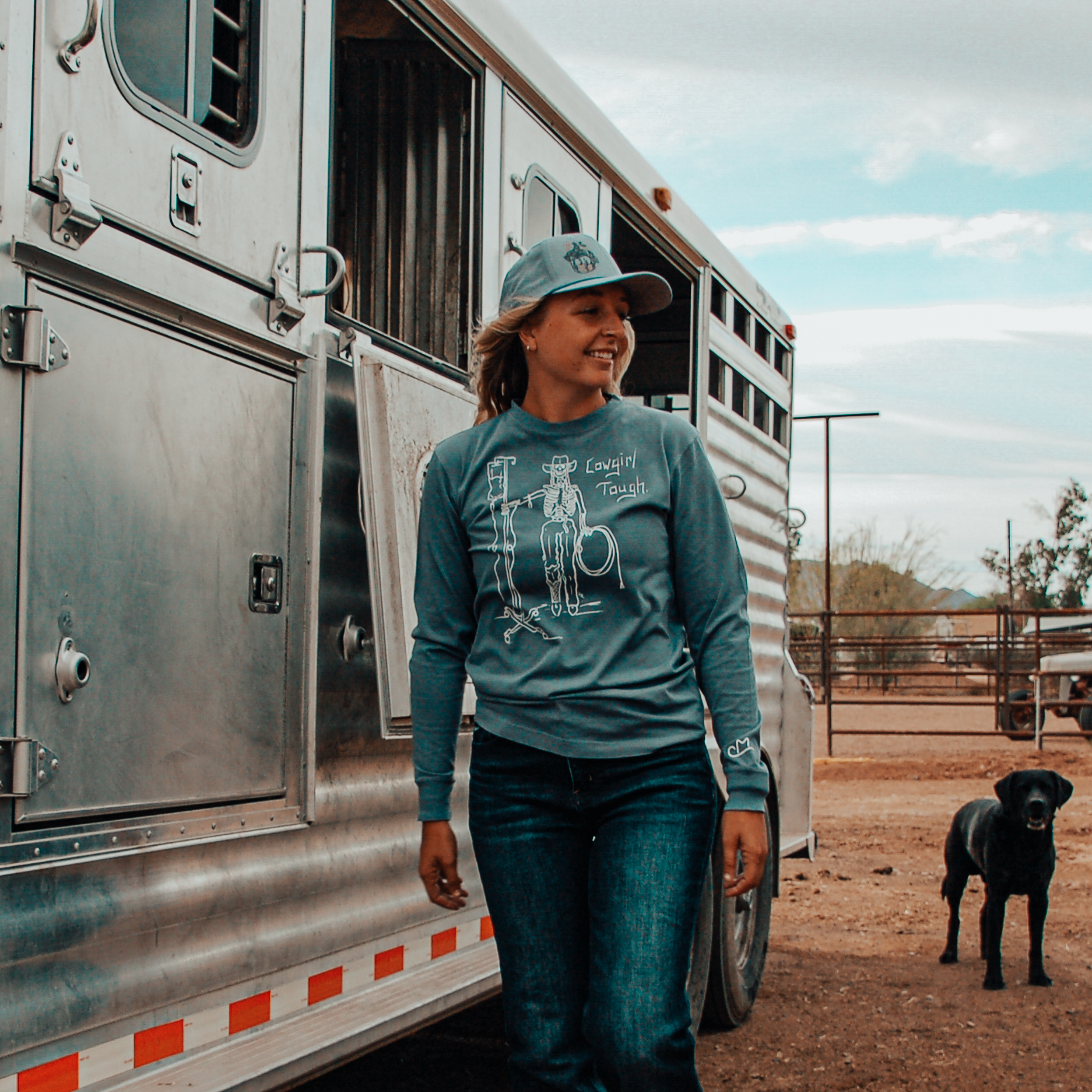 Lone Cowgirl Rope Hat