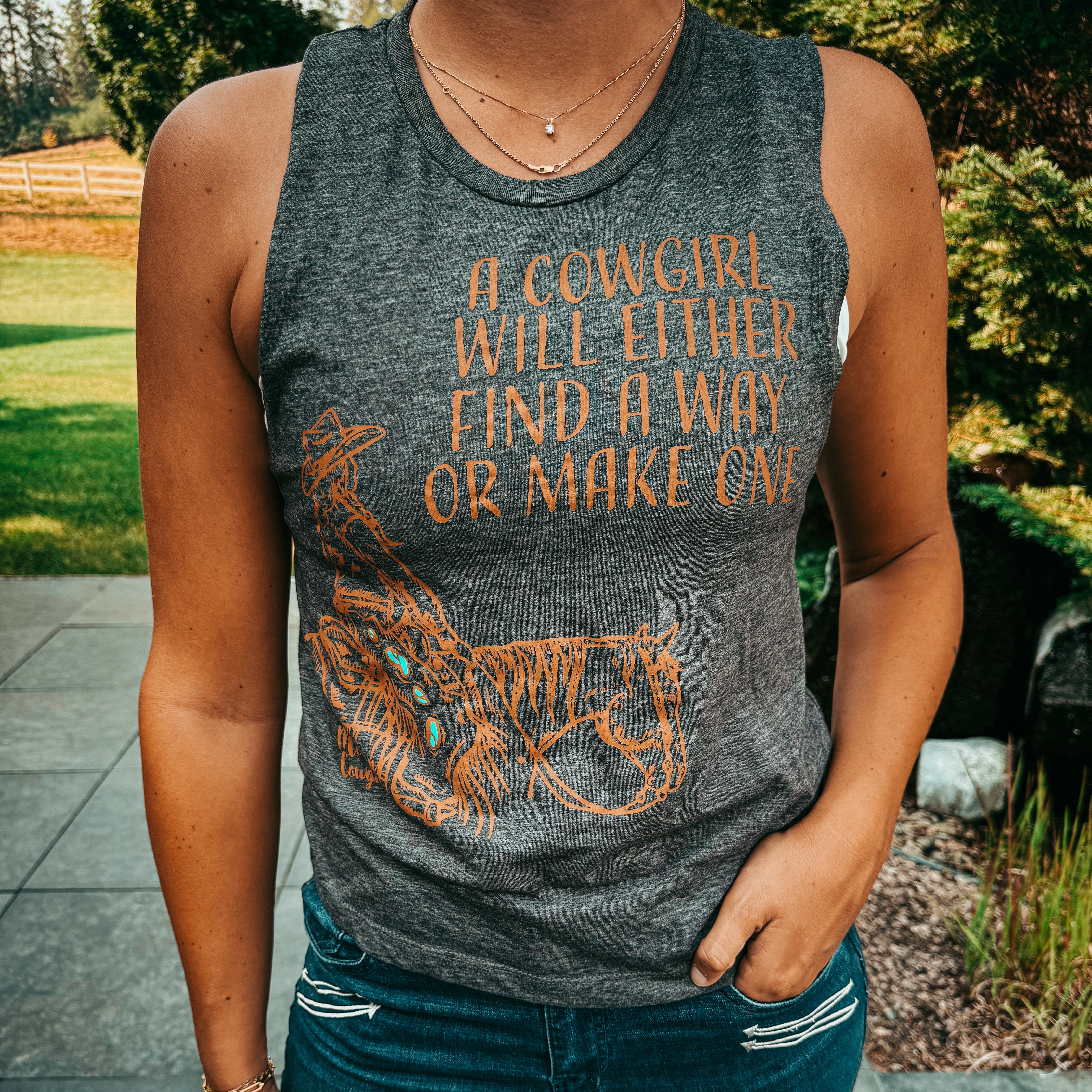 Cowgirl Way Tank