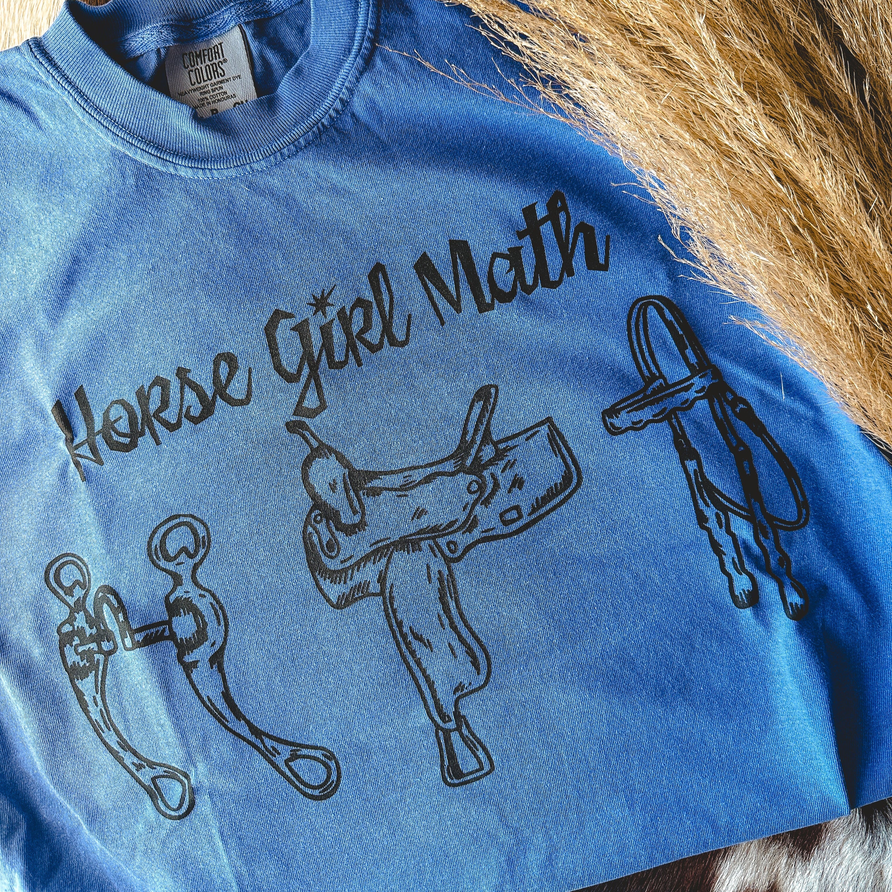 Horse Girl Math Tee