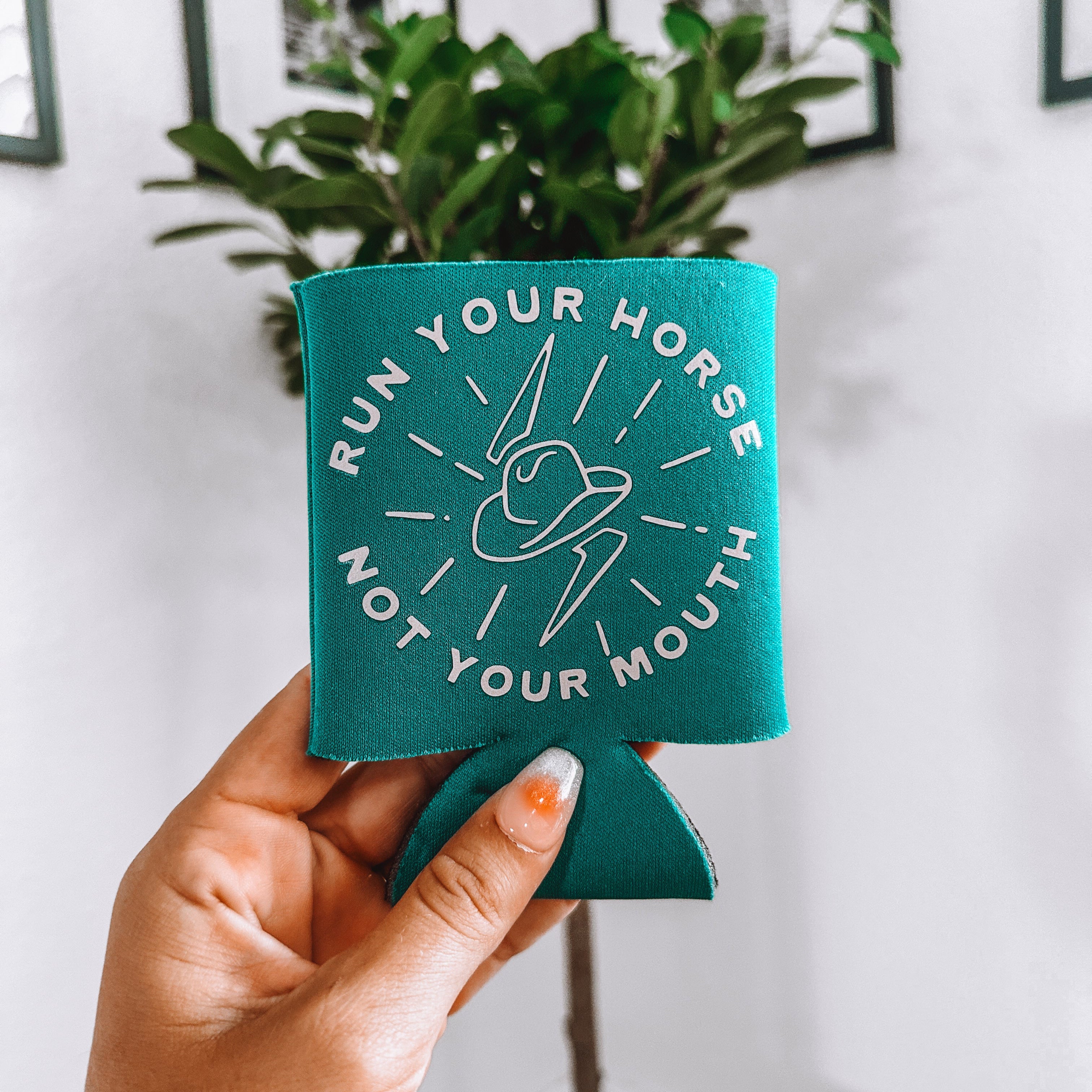 Run Your Horse Can Holder