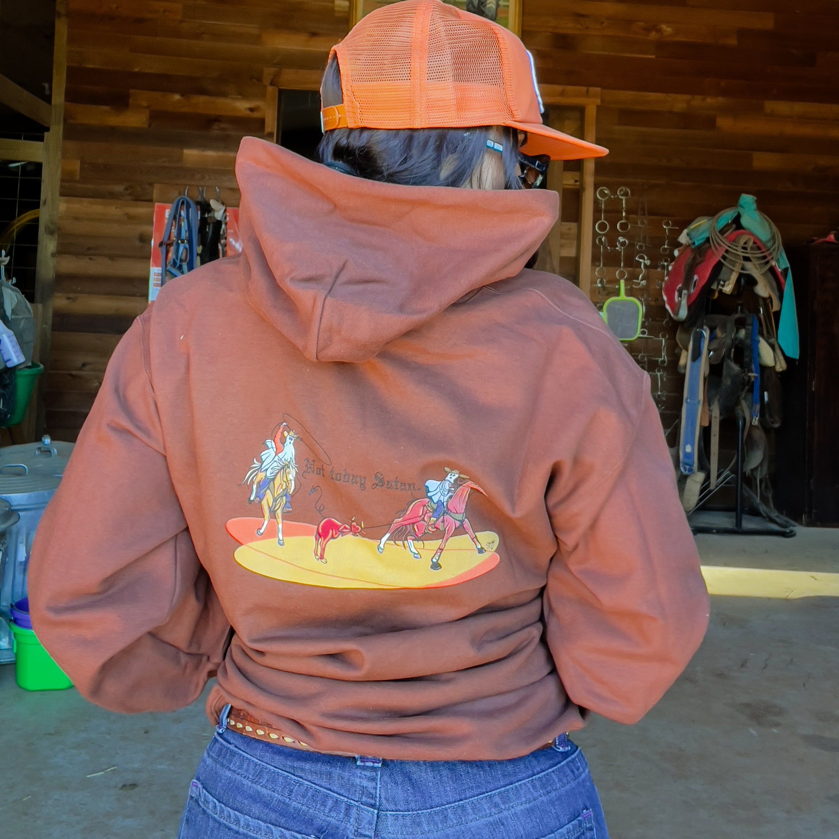 Not Today, Satan Hoodie