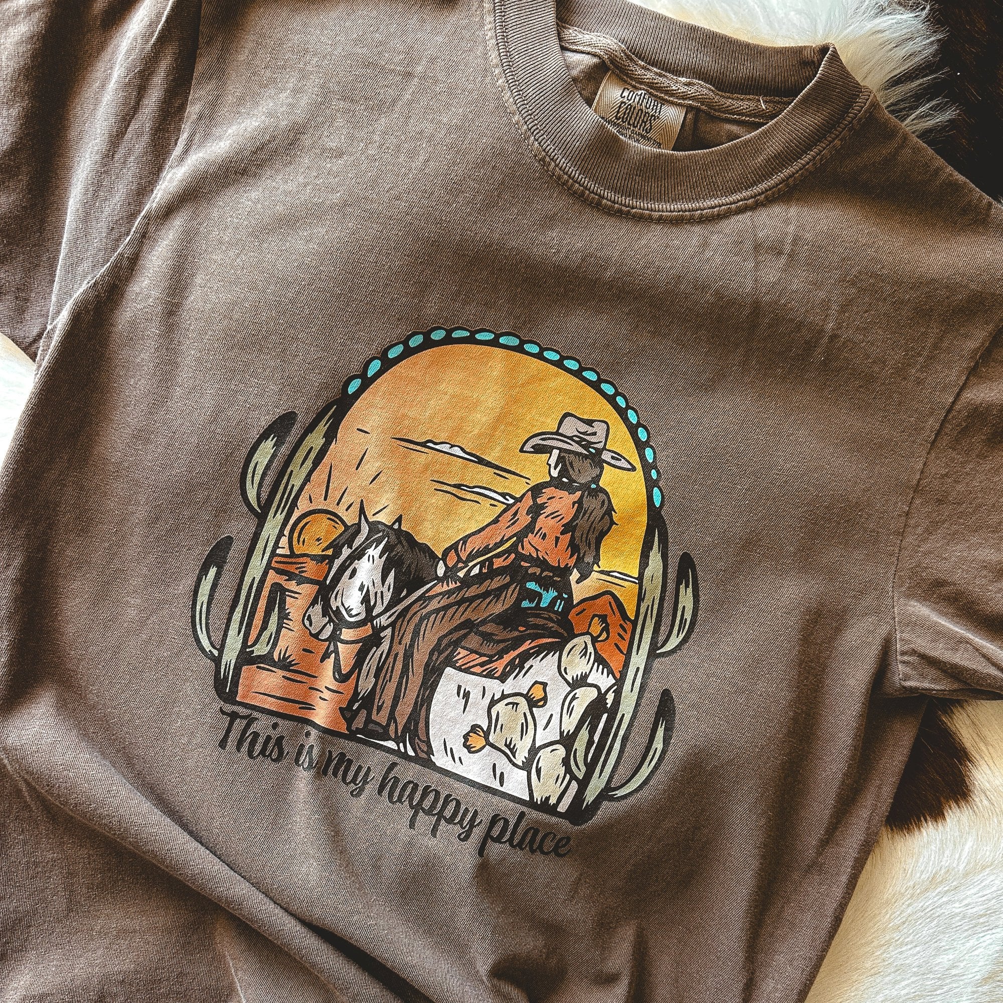 Happy Place Color Tee