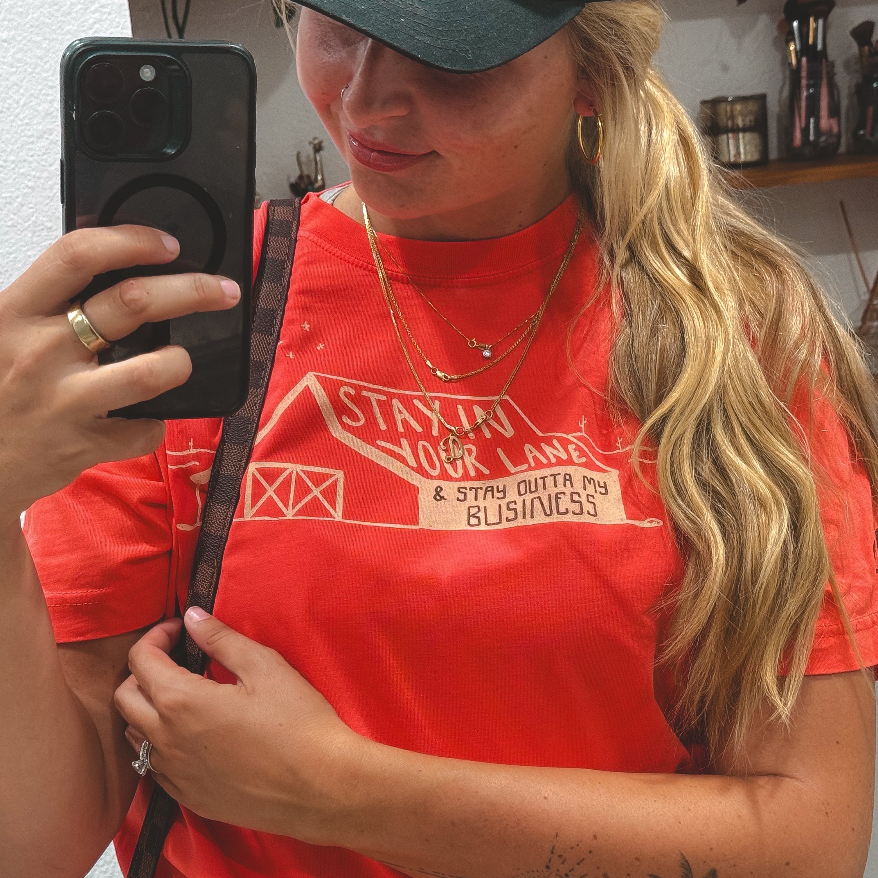 Stay In Your Lane Tee