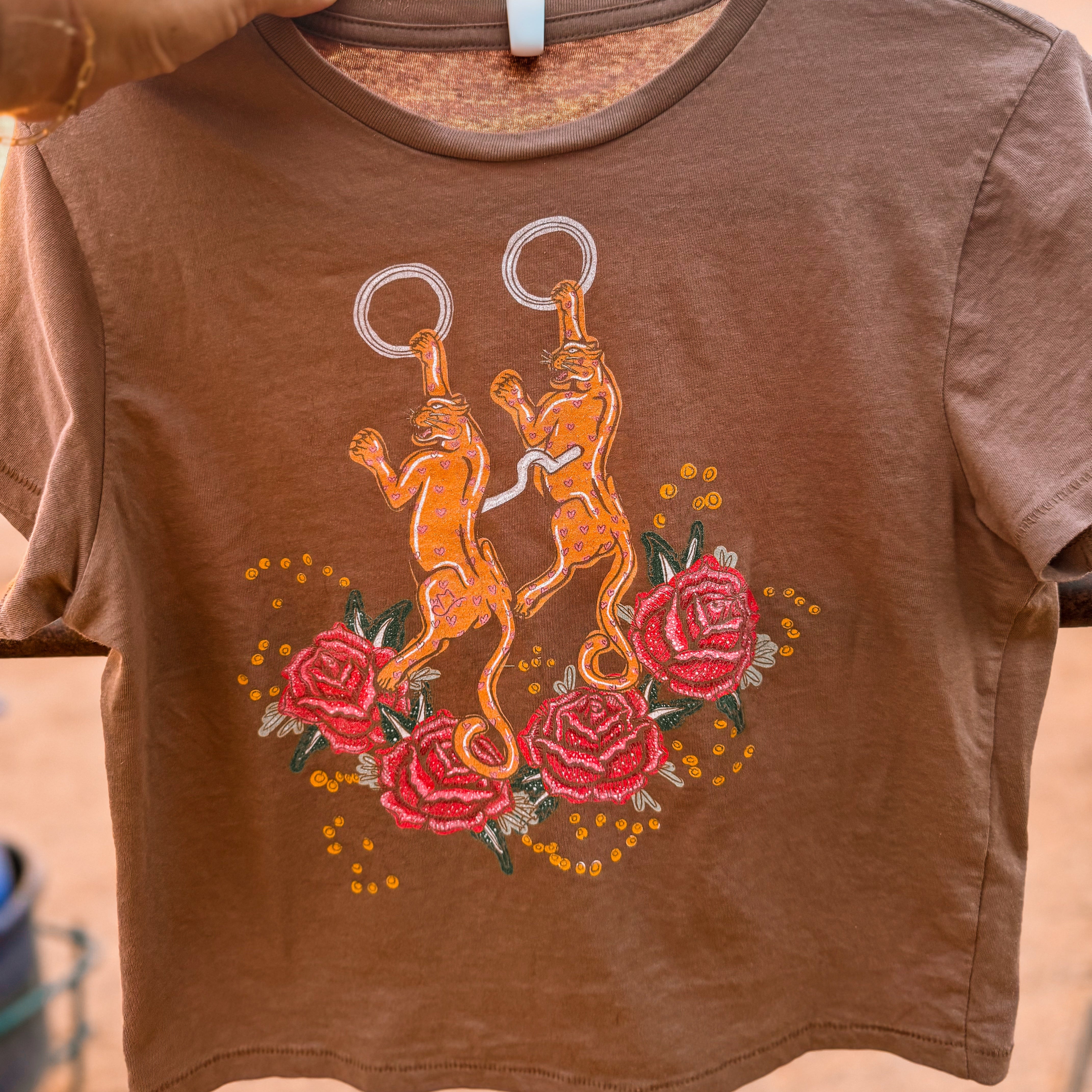 Big Cat Energy Bit High Waisted Tee