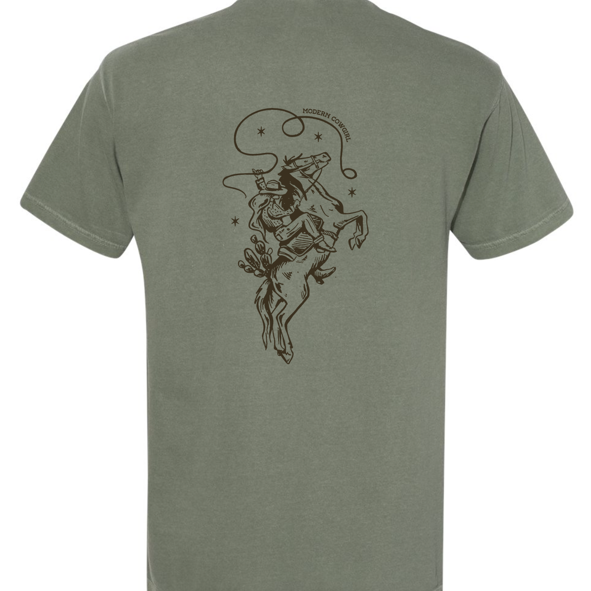 Wranglin Stars Cowgirl Tee