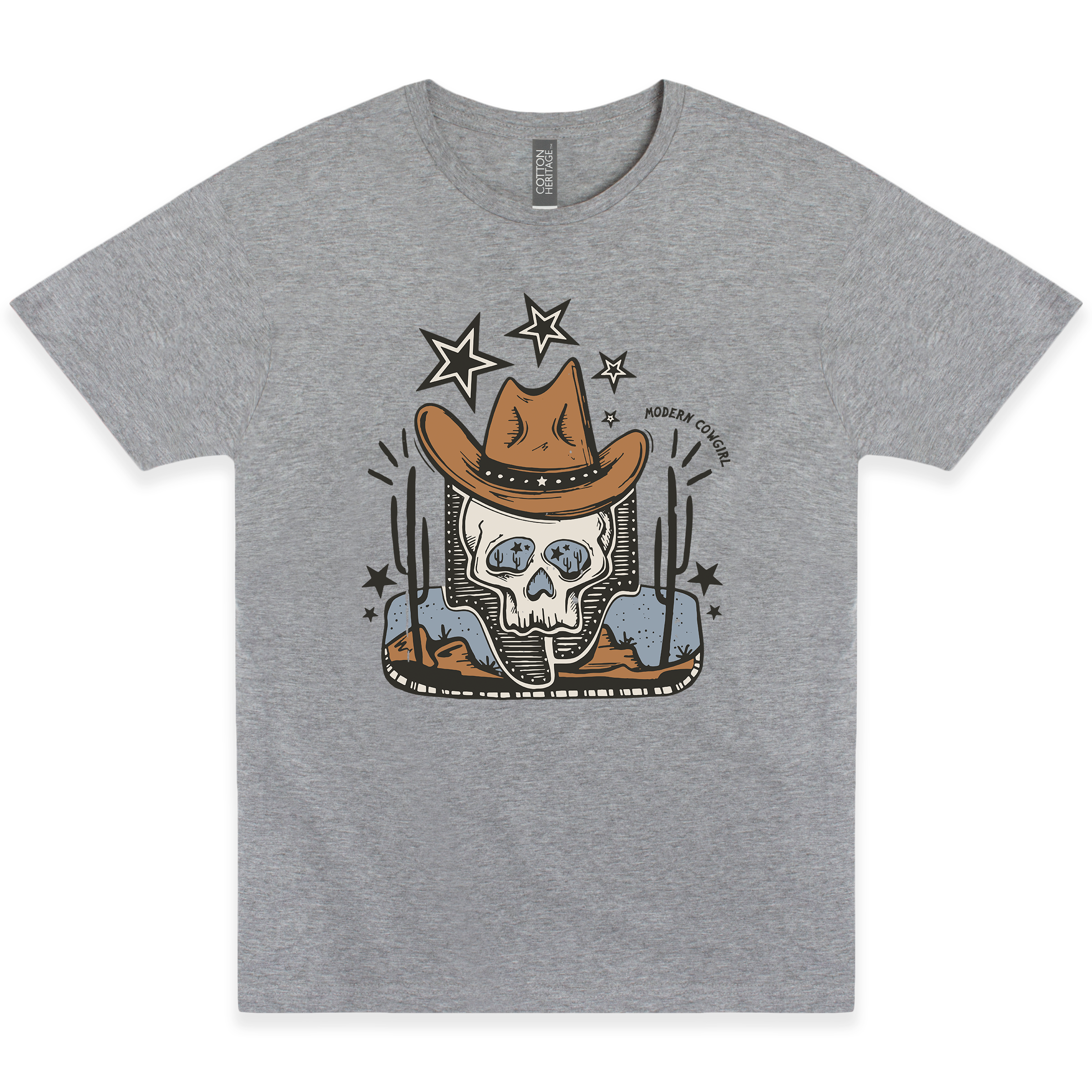Skull Cowboy Tee