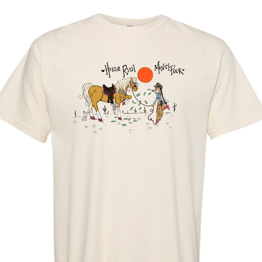 Blowing Money - Horse Rich Tee