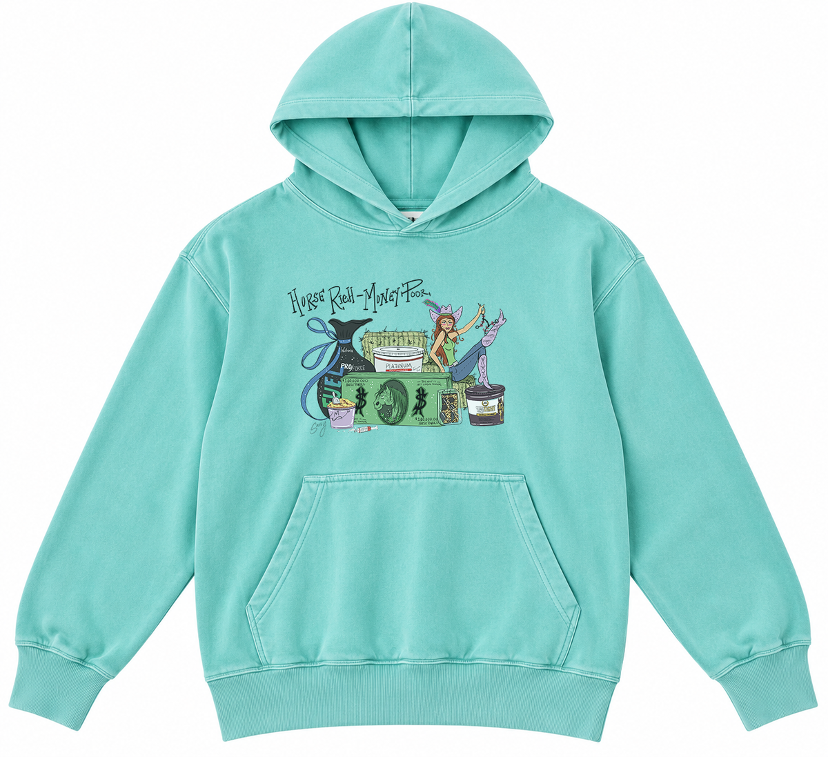 Feed Bill- Horse Rich Sweatshirt