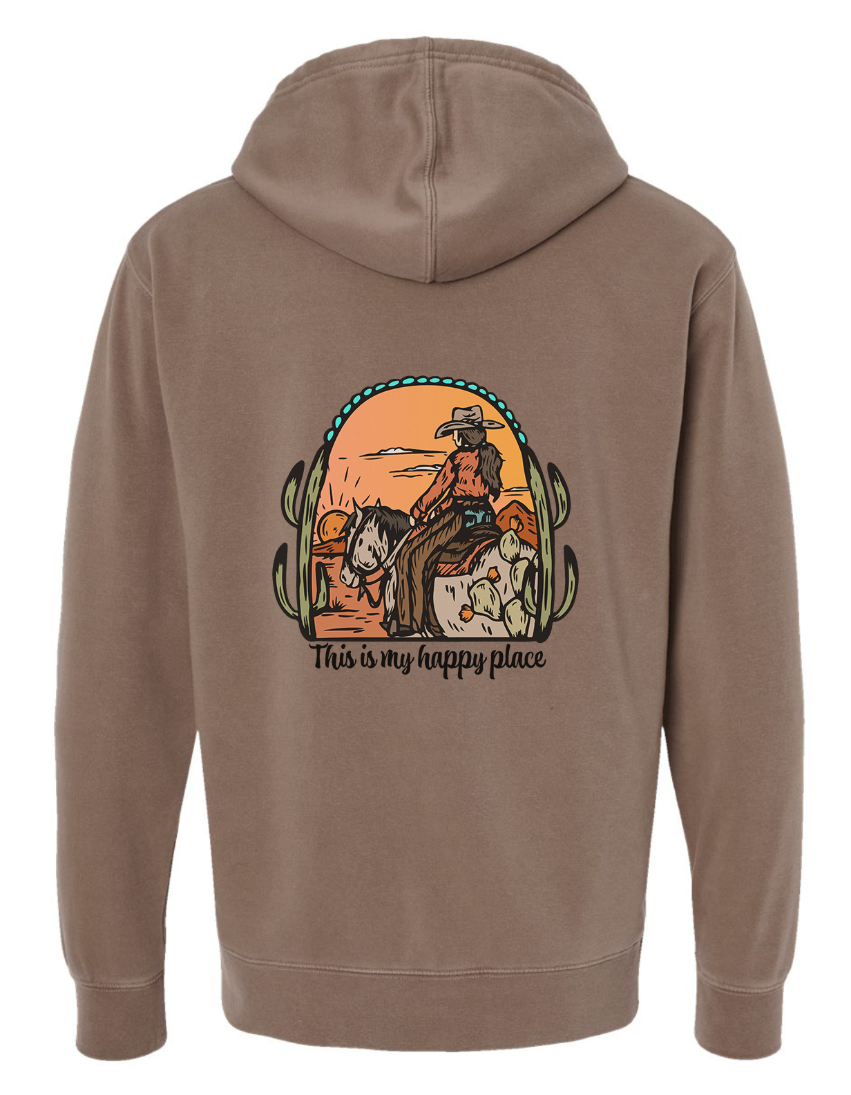 Happy Place Color Hoodie