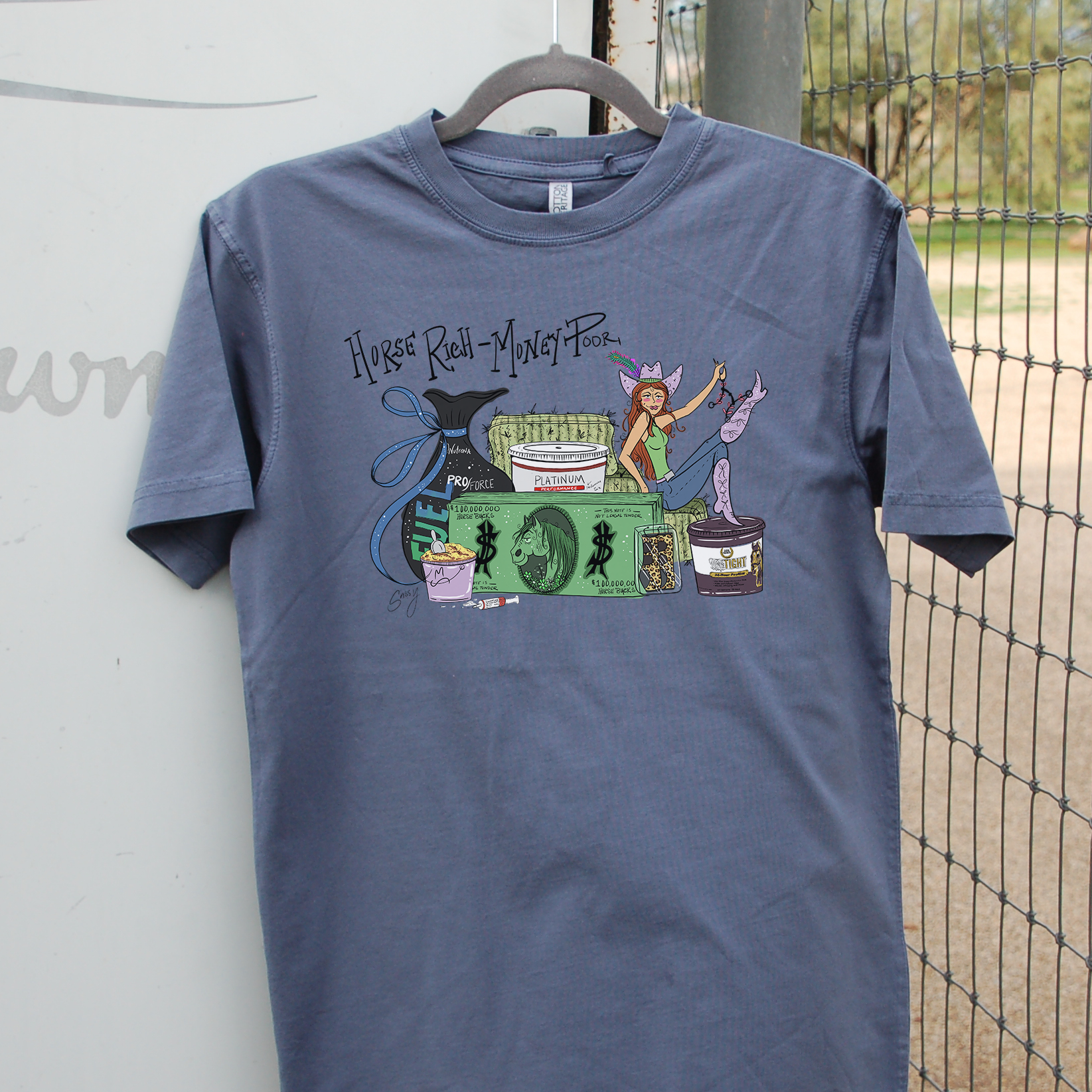 Feed Bill - Horse Rich Tee