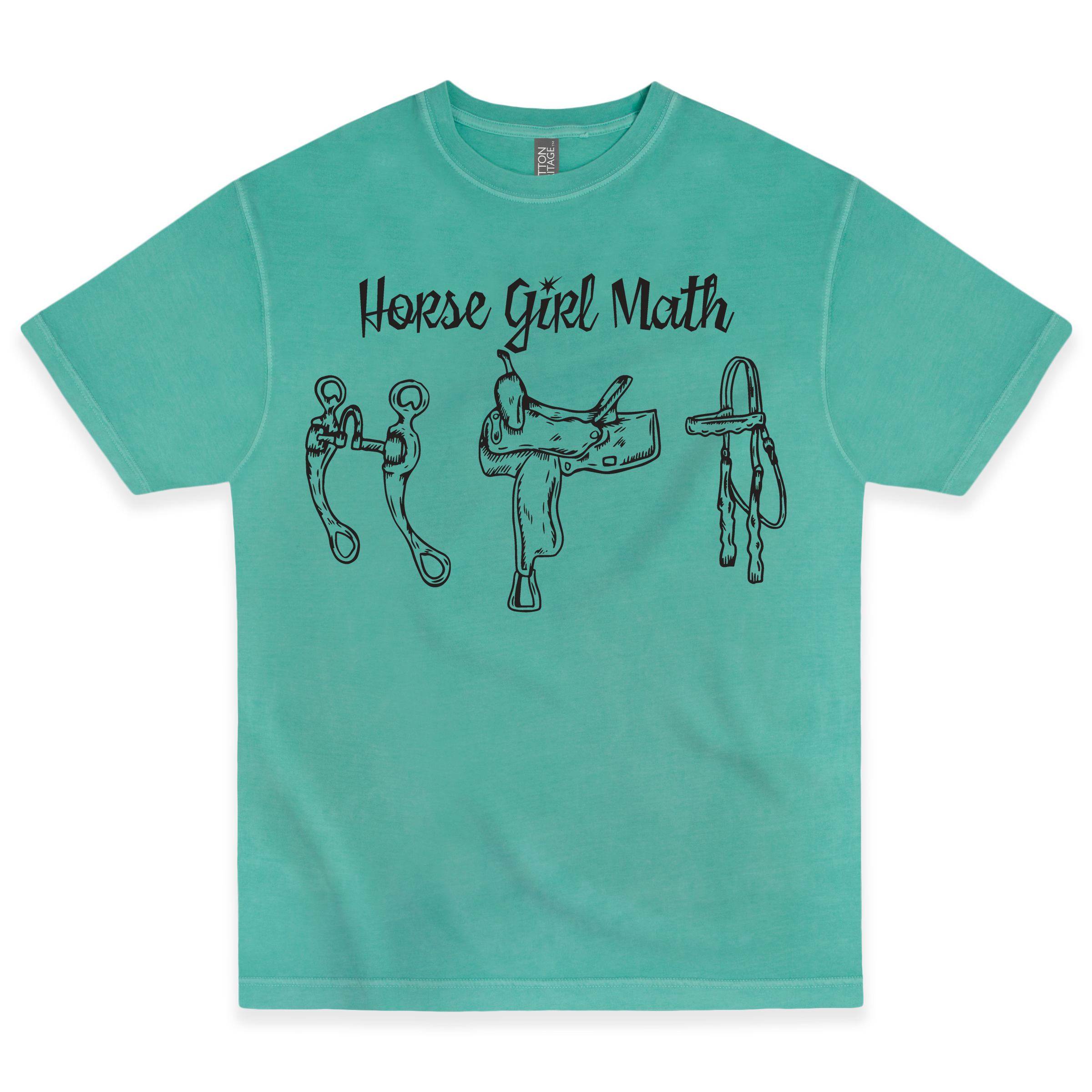 Horse Girl Math Tee
