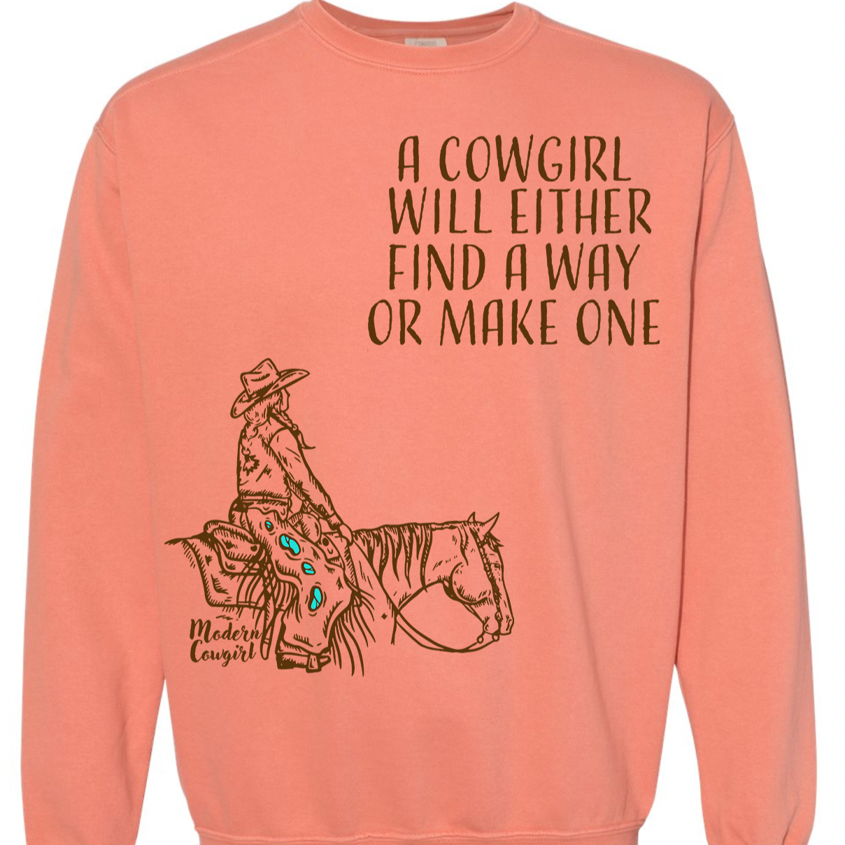 Cowgirl Way Crewneck Sweatshirt