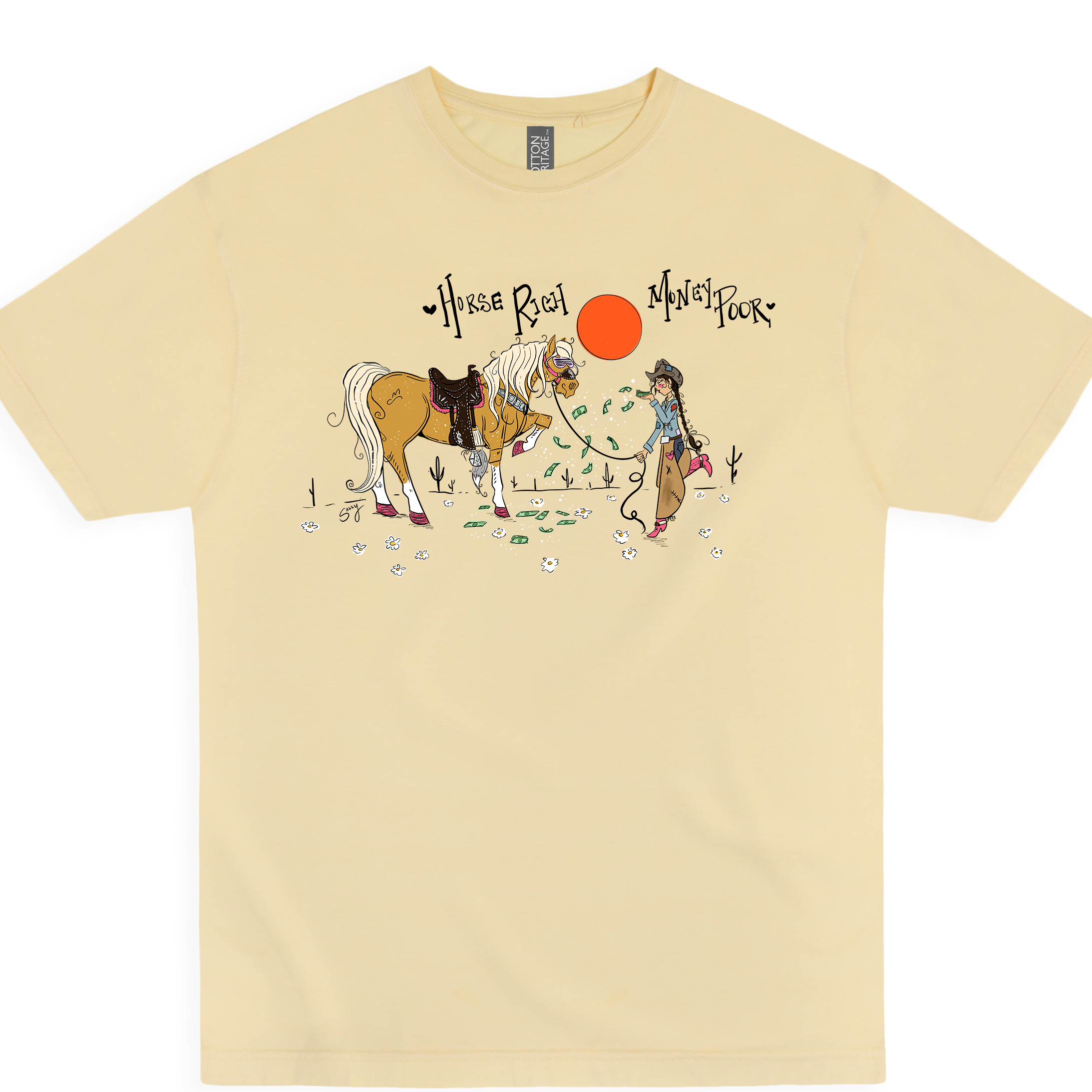 Blowing Money - Horse Rich Tee