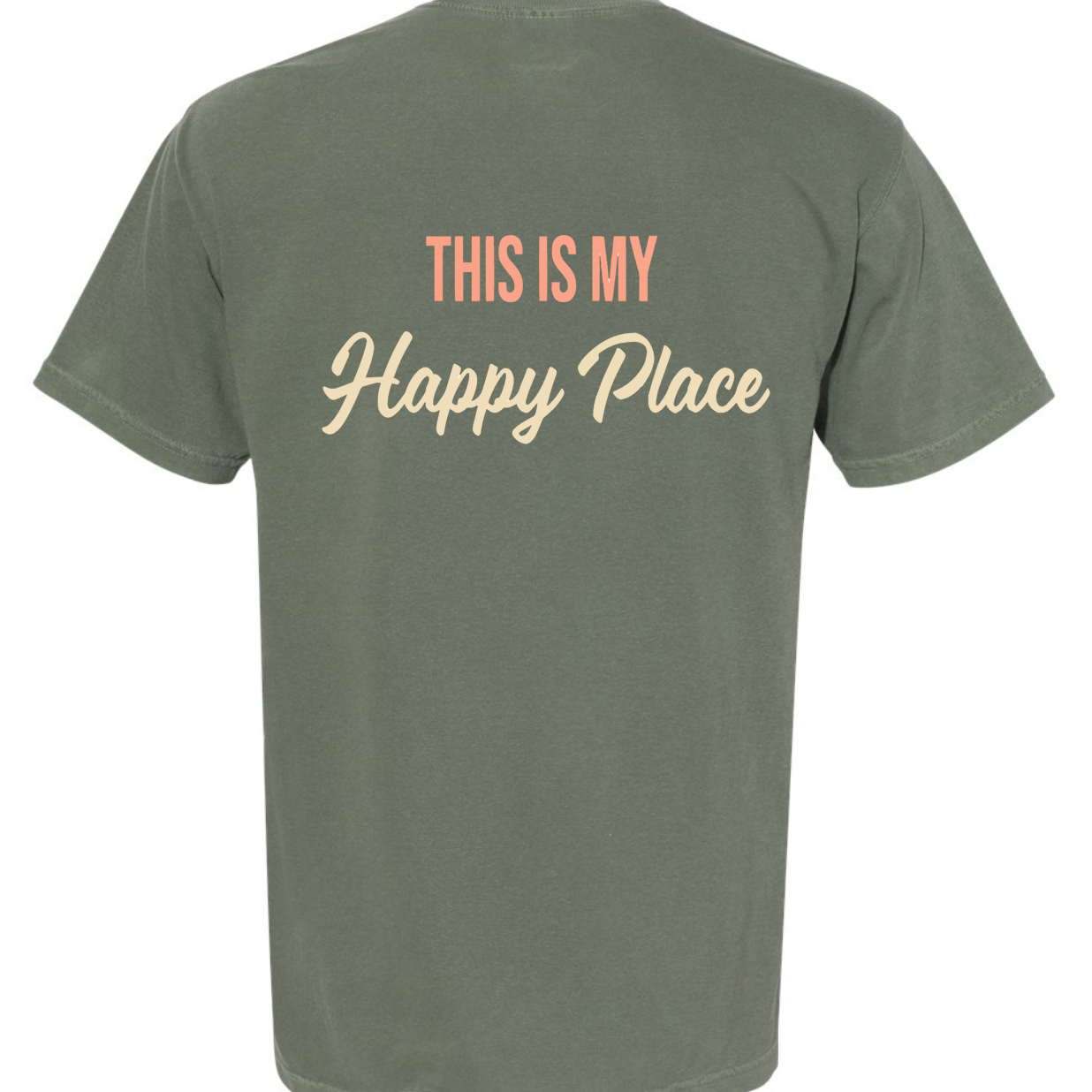 This Is My Happy Place Pocket Tee