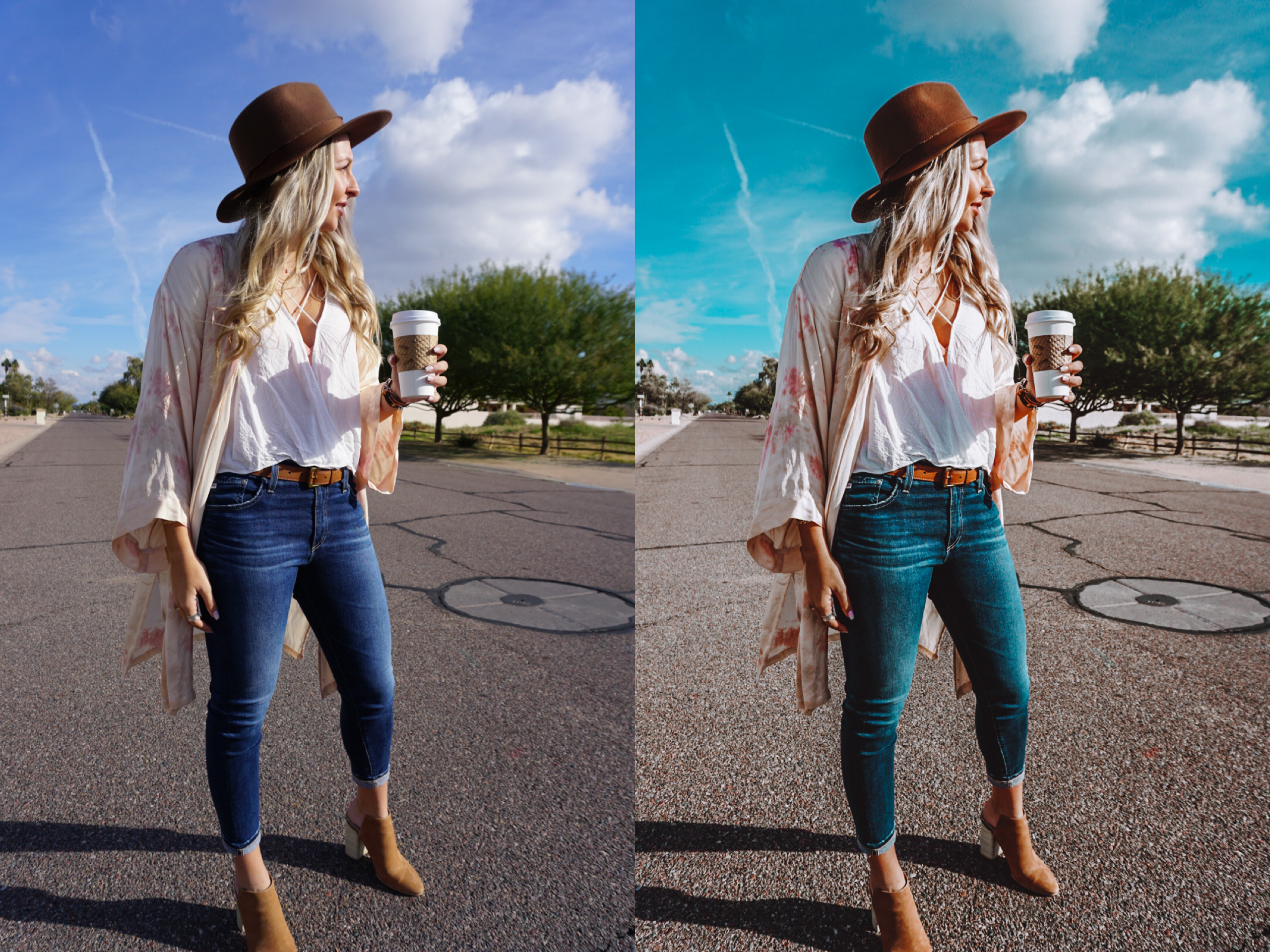 Blonde Cowgirl Mobile Preset - The Modern Cowgirl