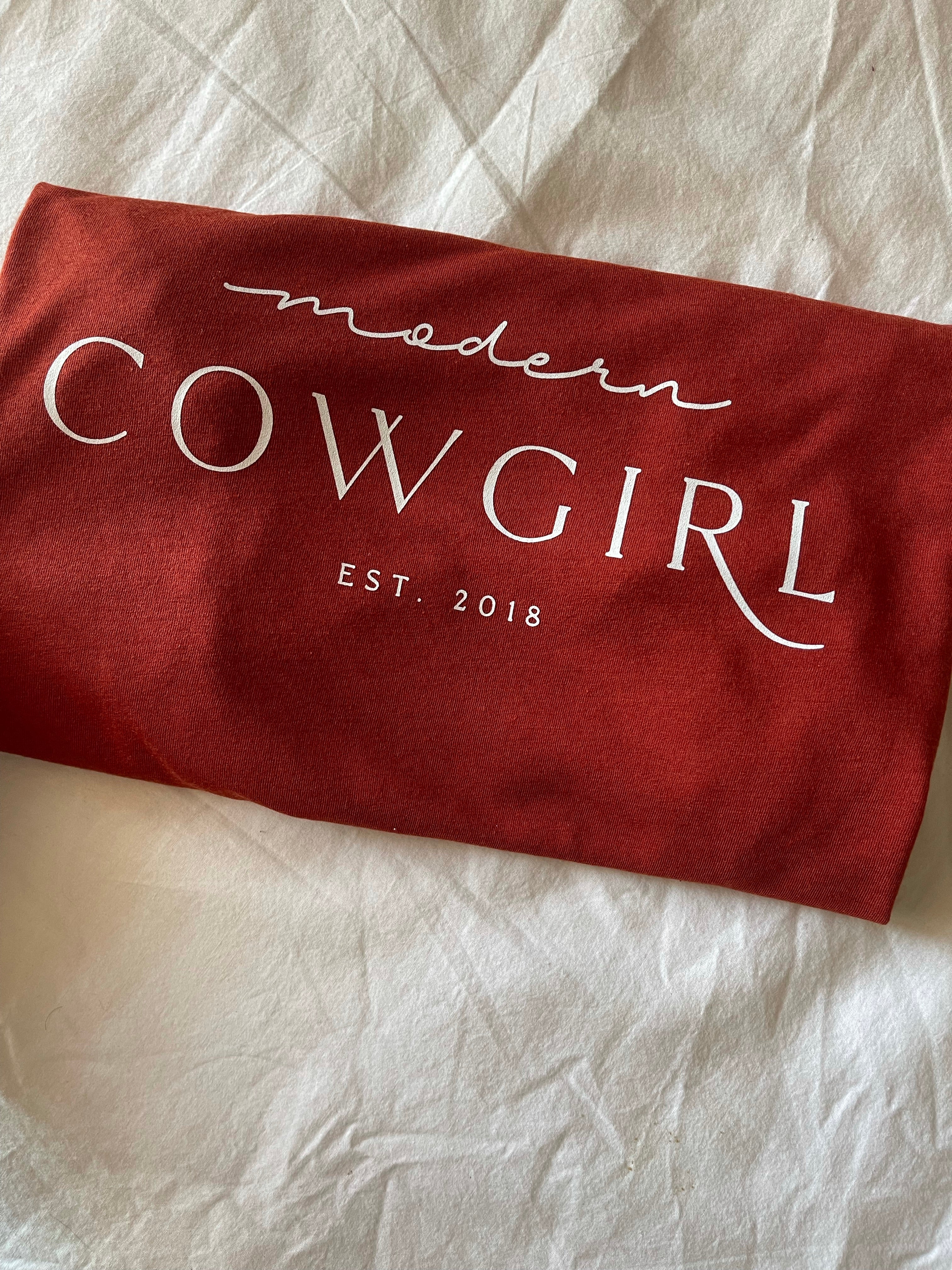 Custom Ink Modern Cowgirl Razorback Tank - The Modern Cowgirl