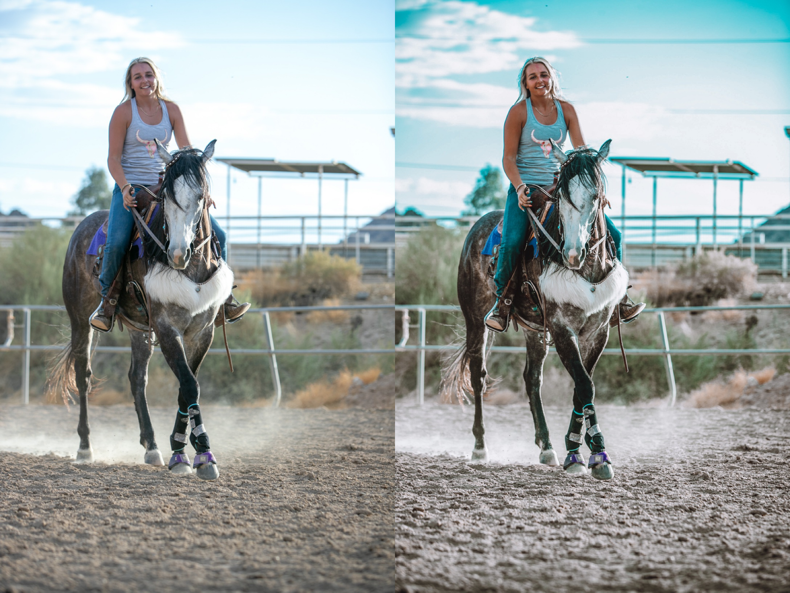 Blonde Cowgirl Mobile Preset - The Modern Cowgirl