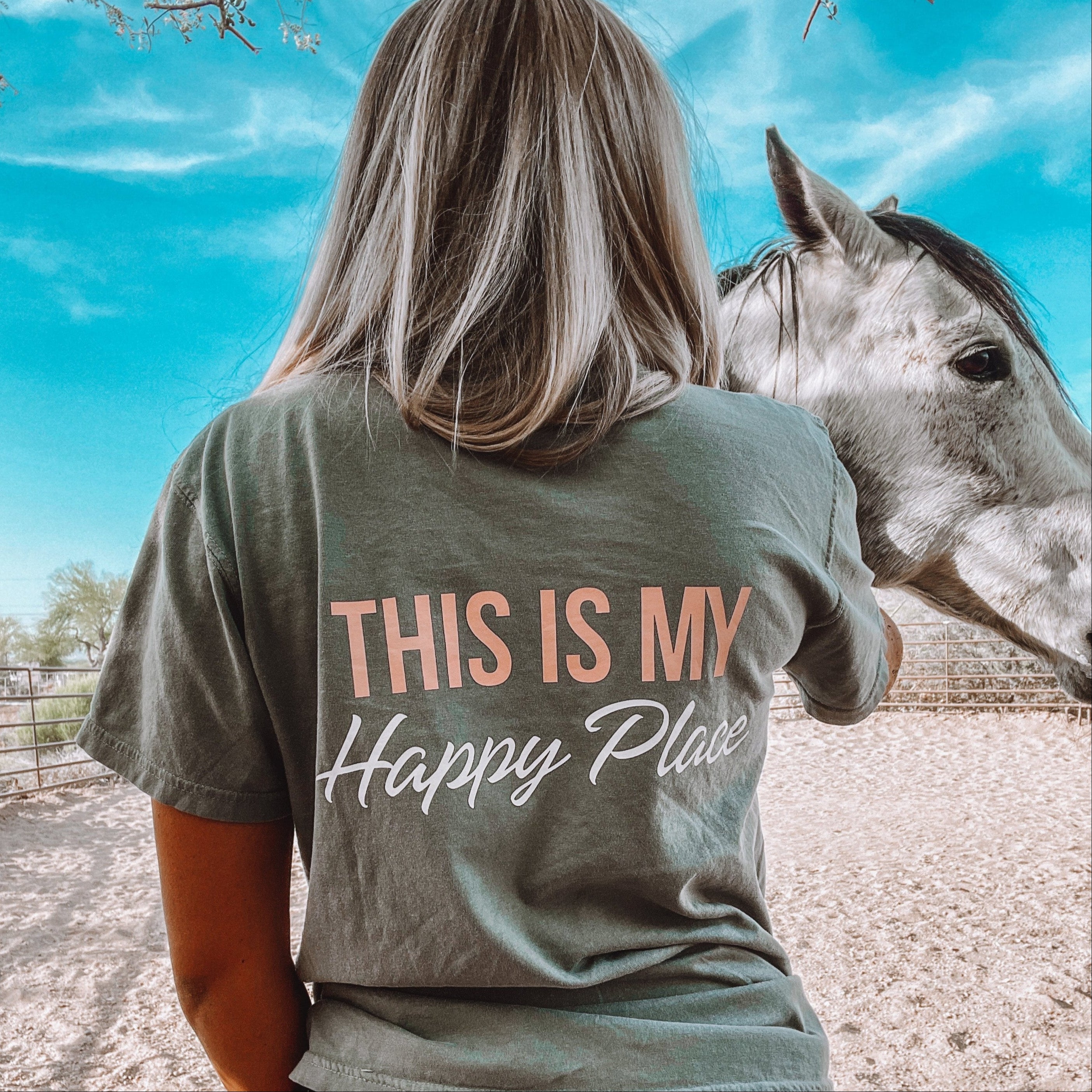 This Is My Happy Place Pocket Tee