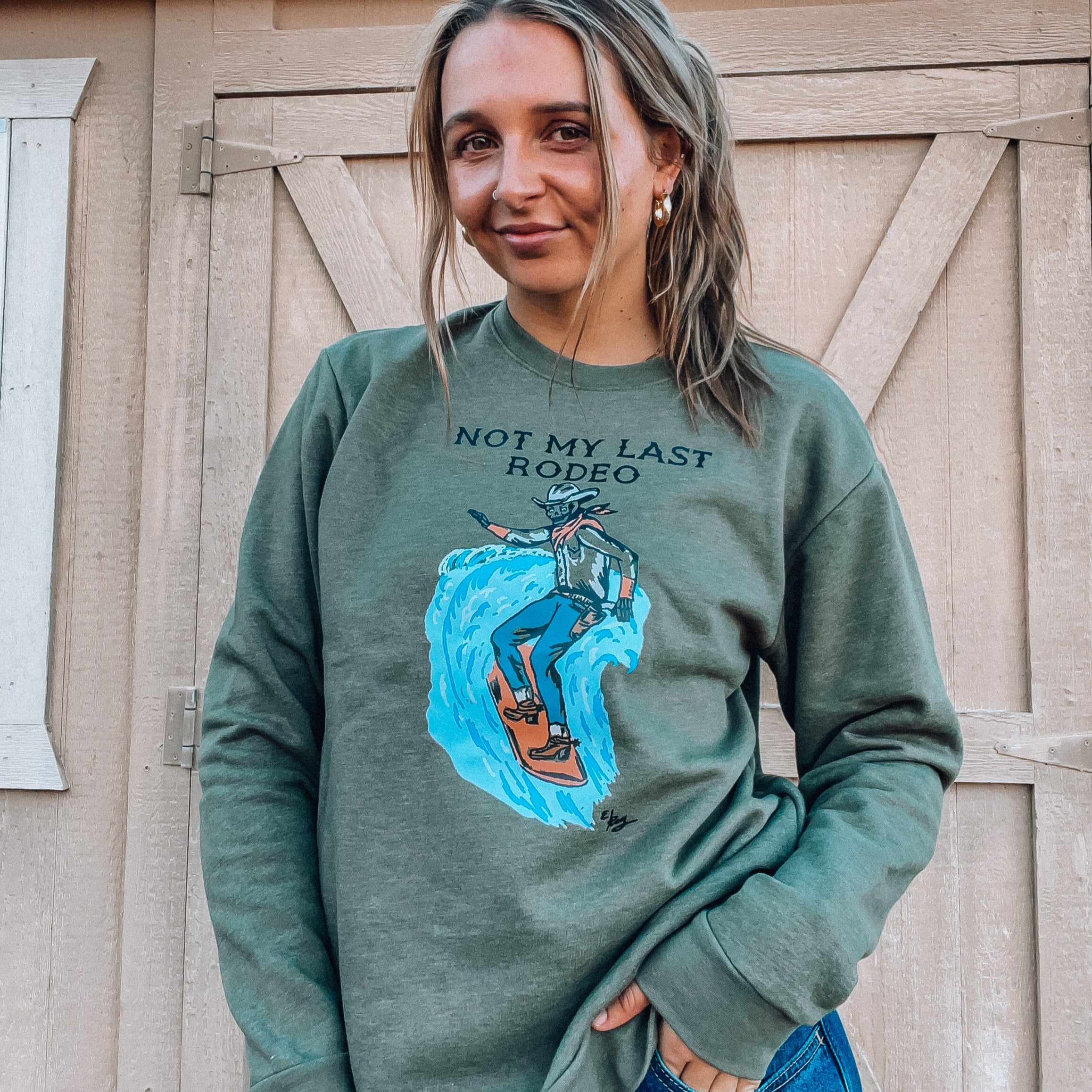 Not My Last Crewneck Sweatshirt