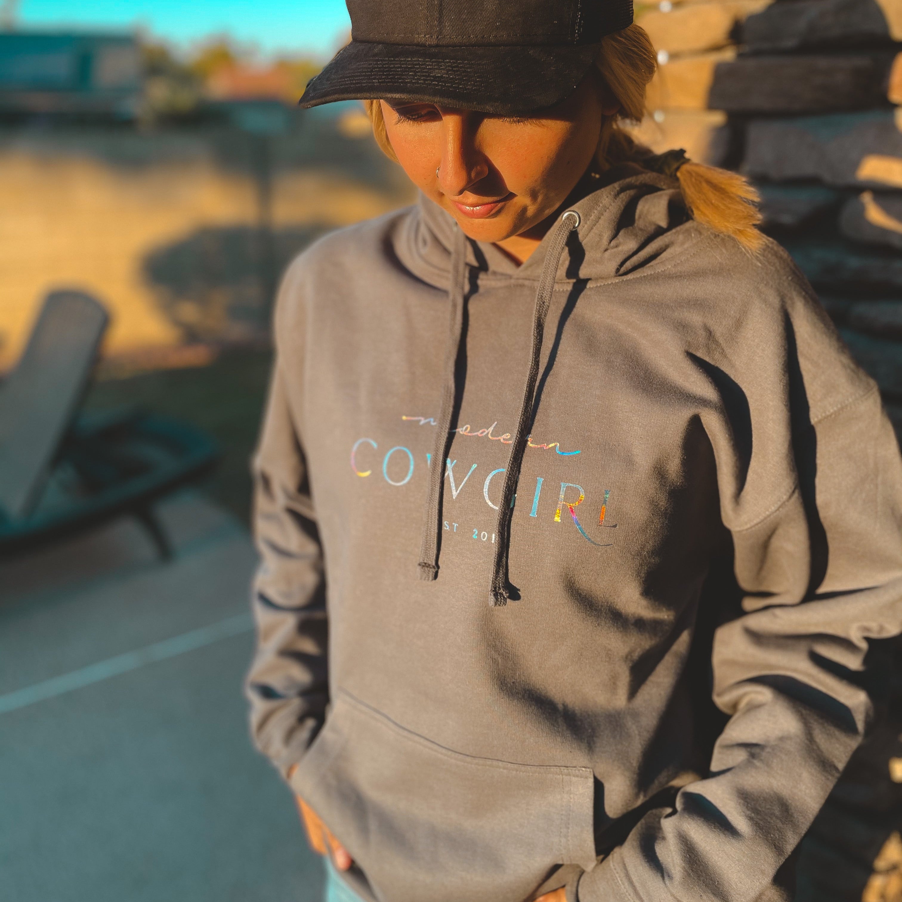 Modern Cowgirl Foil Hoodie - Modern Cowgirl Presets