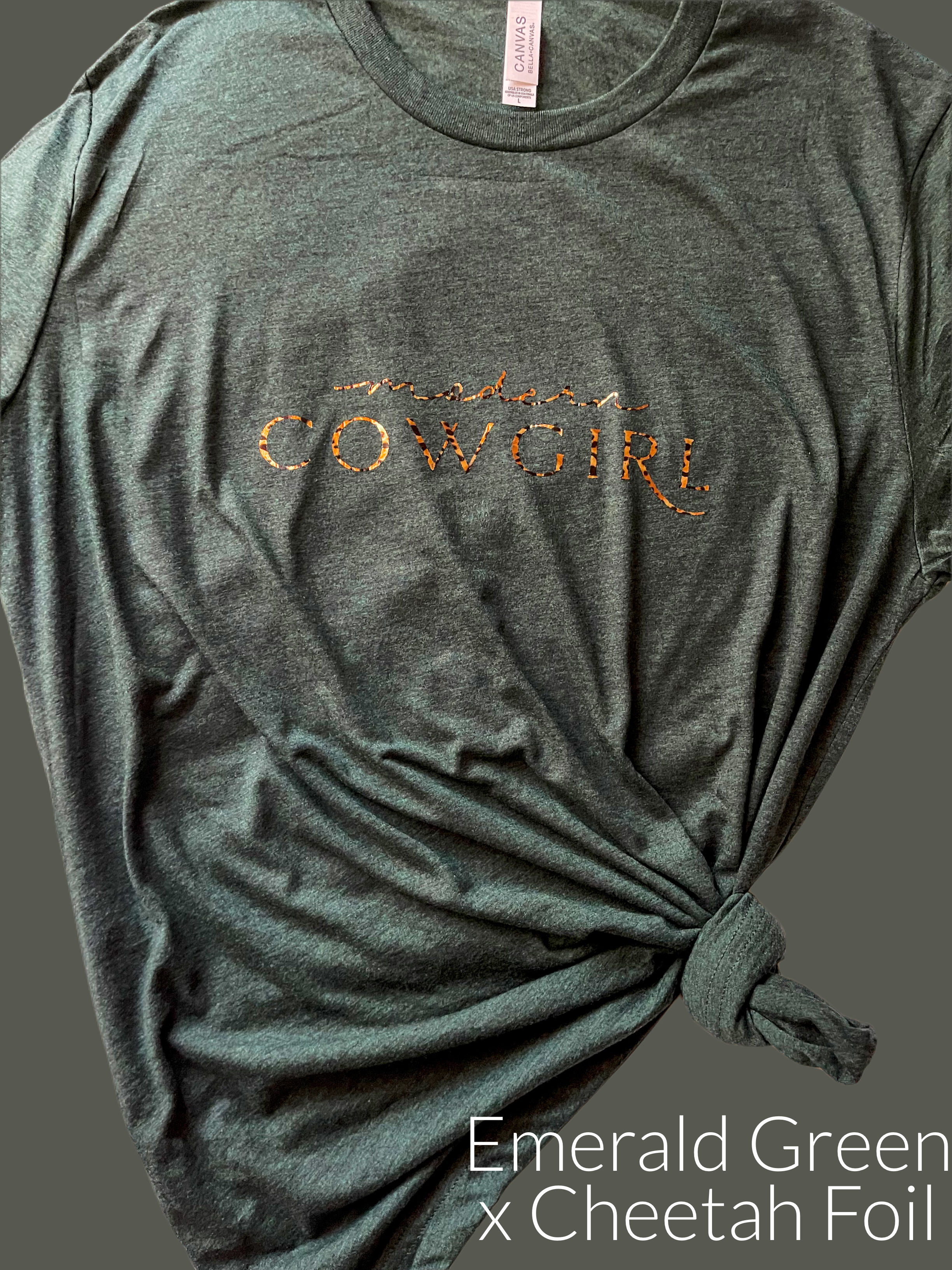 Custom Modern Cowgirl Tee - The Modern Cowgirl