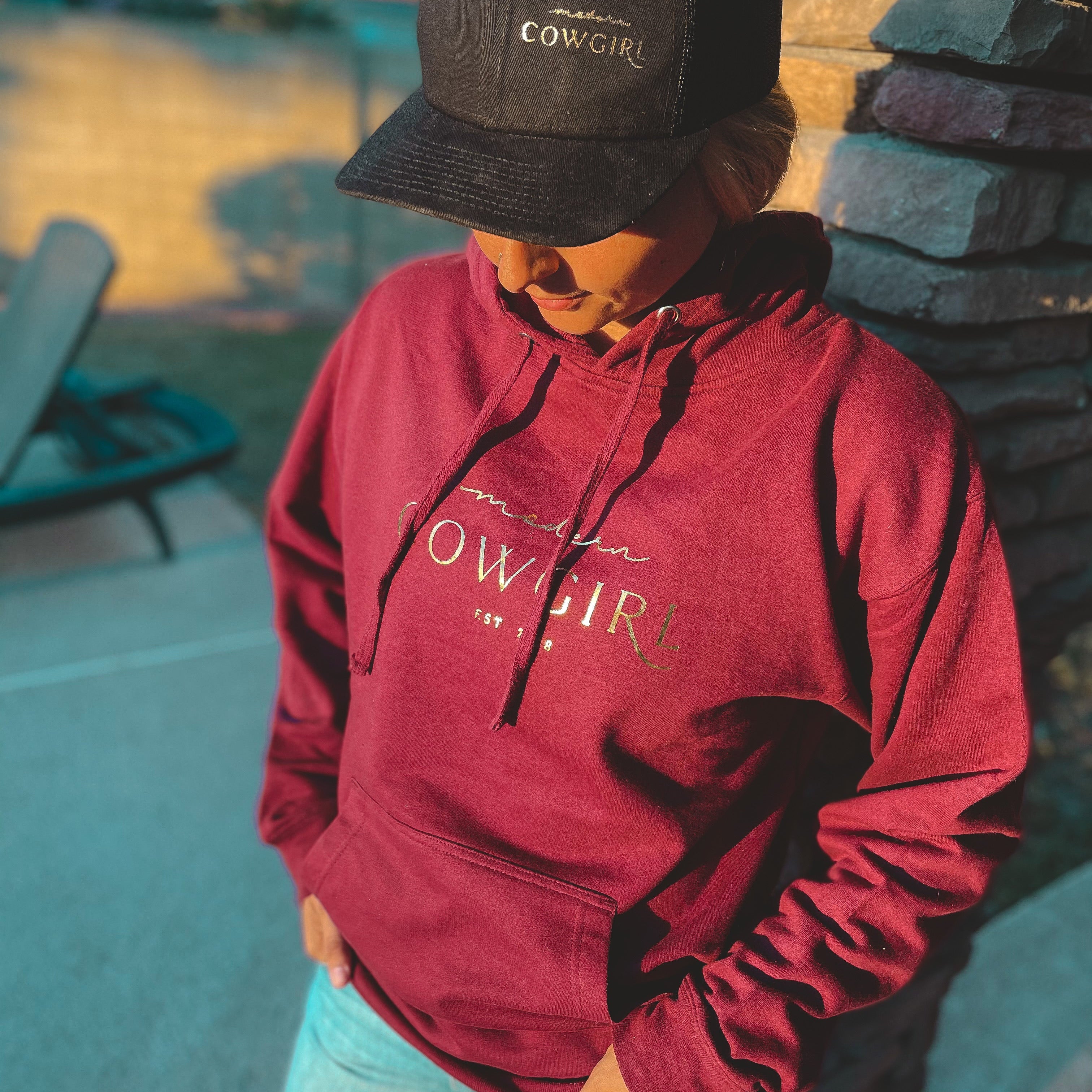 Modern Cowgirl Foil Hoodie - Modern Cowgirl Presets