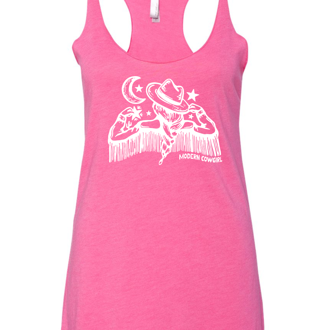 Dreaming In Fringe Tank - The Modern Cowgirl