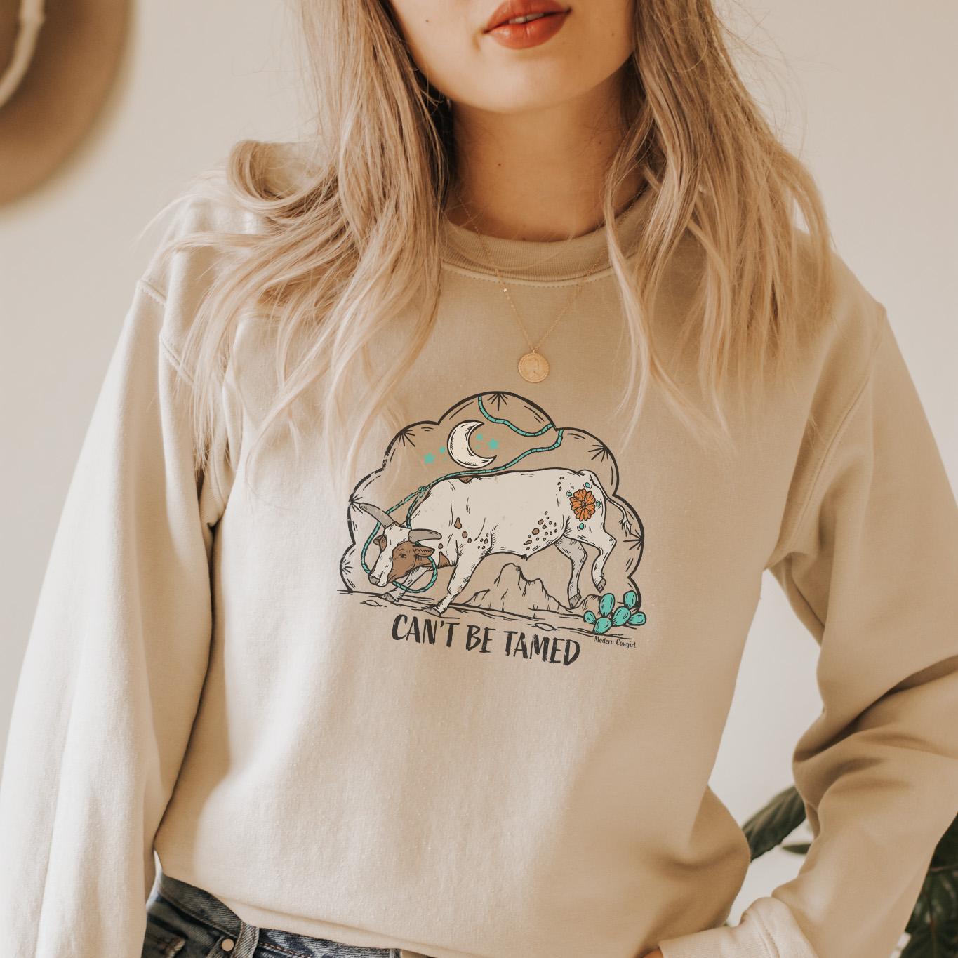 Can't Be Tamed Crewneck Sweatshirt