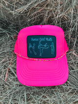 Horse Girl Math Patch Hat