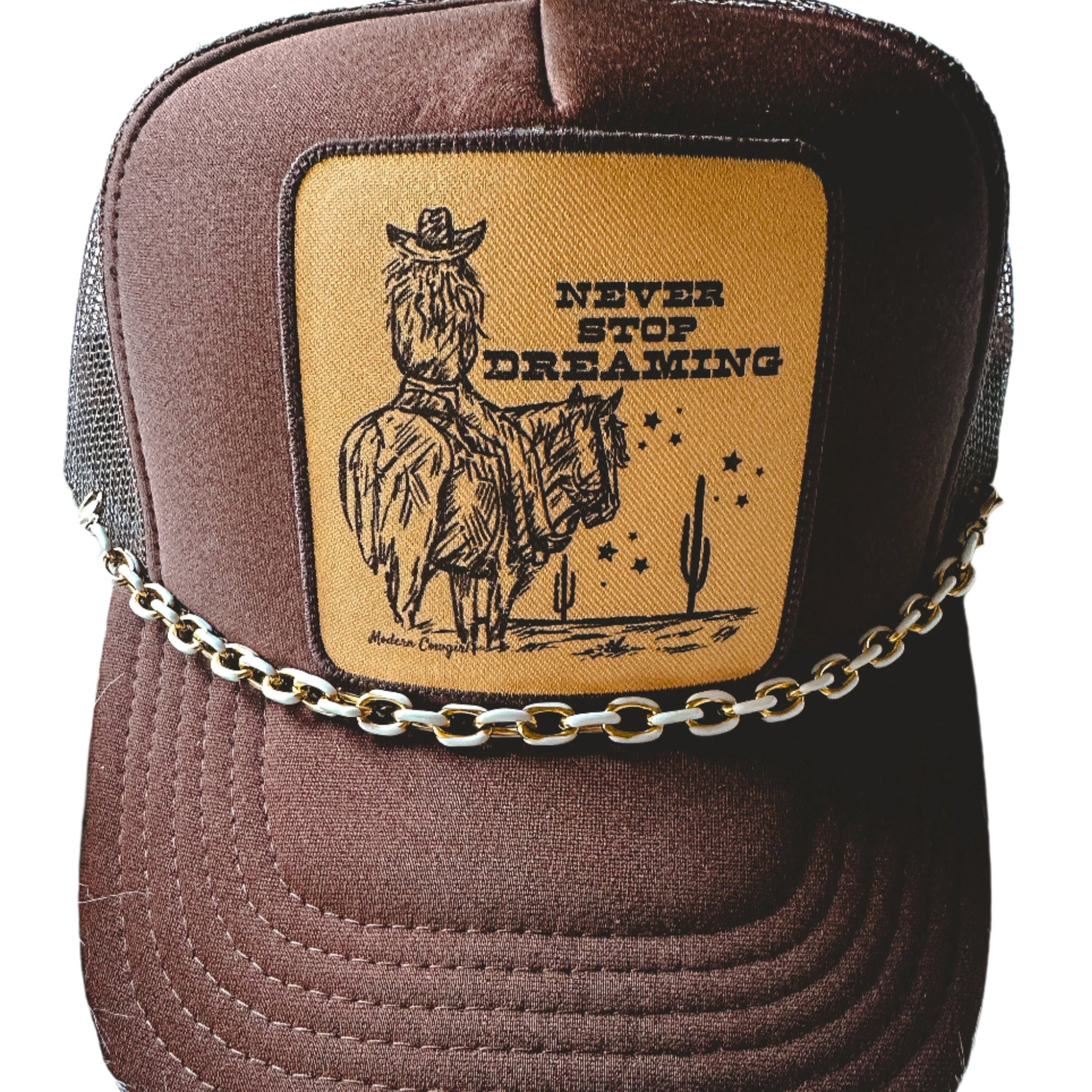 Never Stop Dreaming Patch Hat