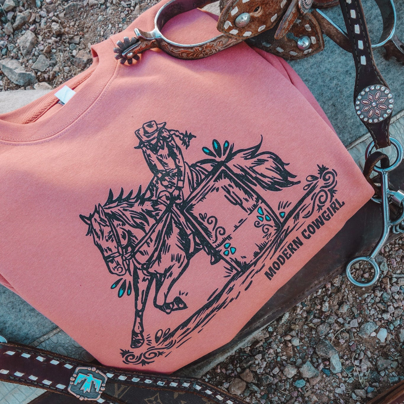 Barrel Racer Crewneck Sweatshirt