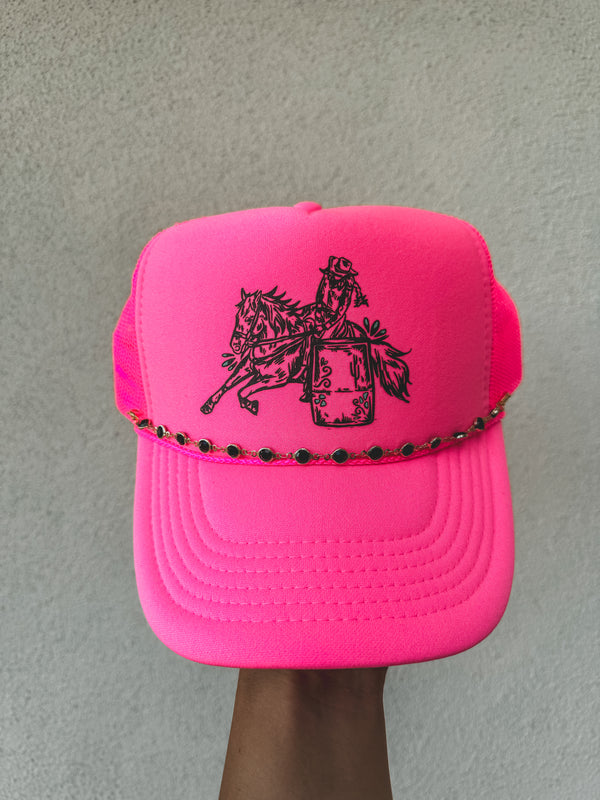 Barrel Racer Foam Hat