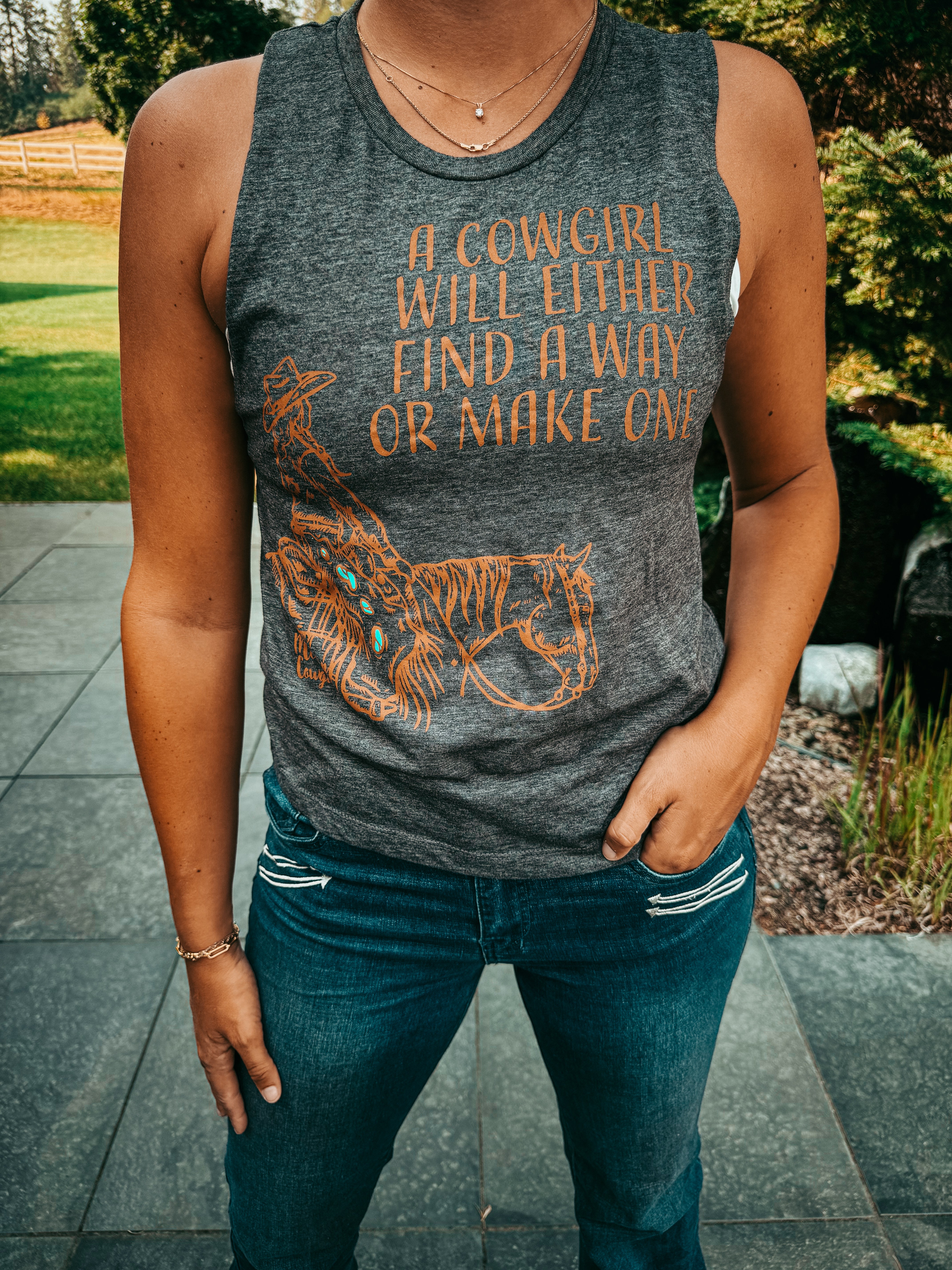 Cowgirl Way Tank