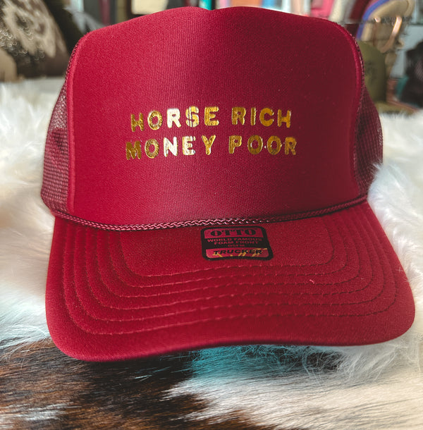 Horse Rich Foam Hat
