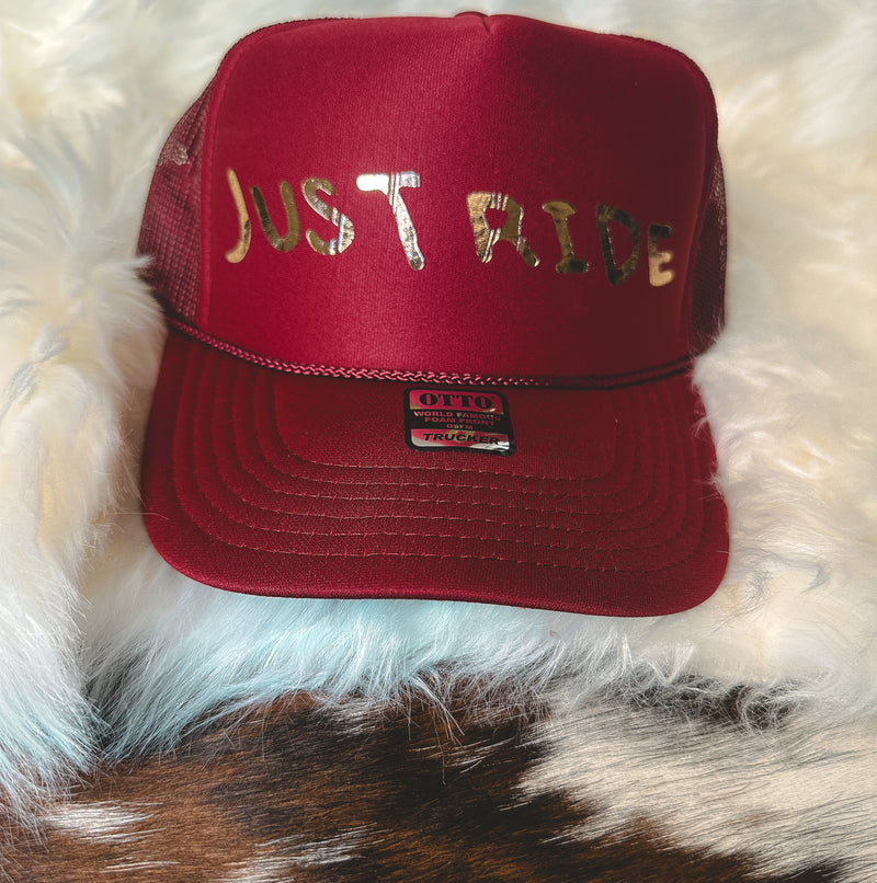 Just Ride Hat