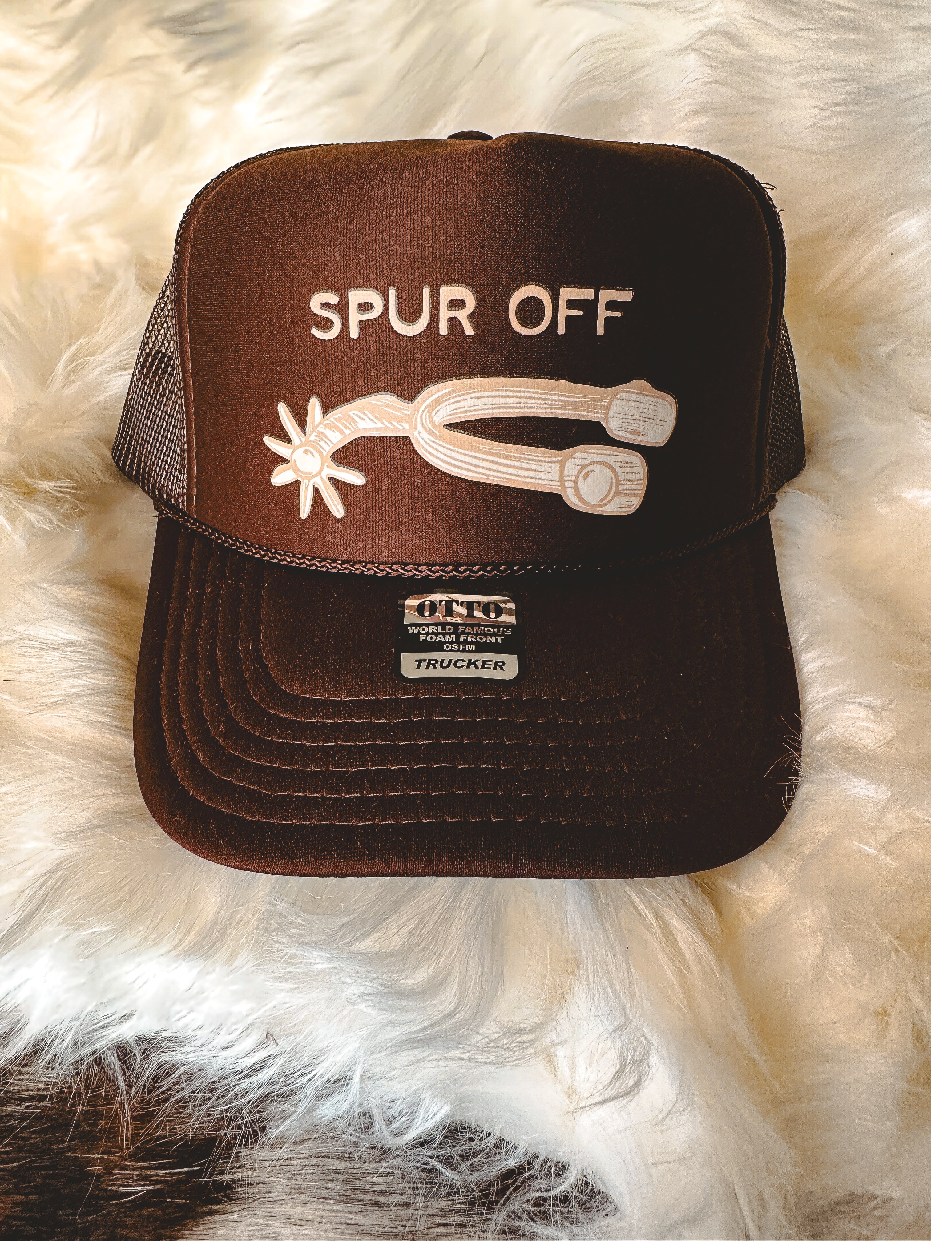 Spur Off Foam Hat