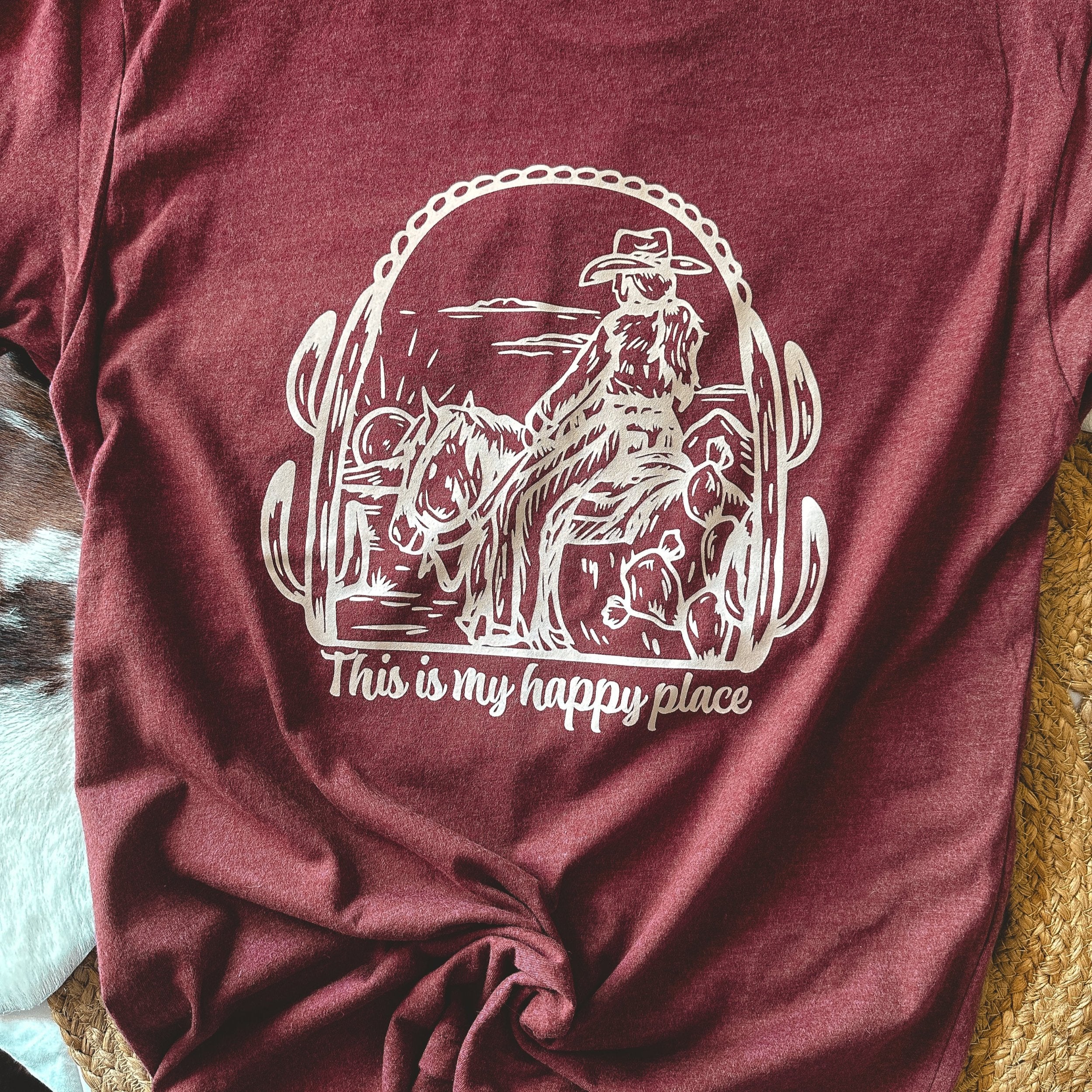 Happy Place Silhouette Tee