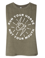 Run Your Horse Crop Tank