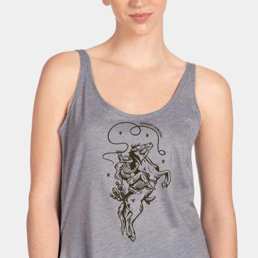 Wranglin Stars Cowgirl Tank