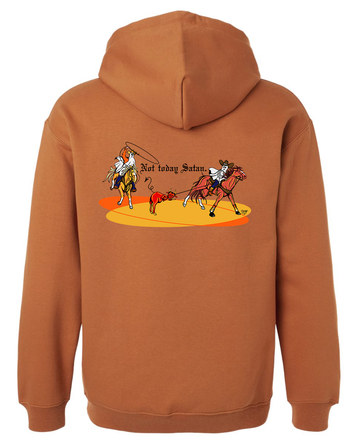 Not Today, Satan Hoodie