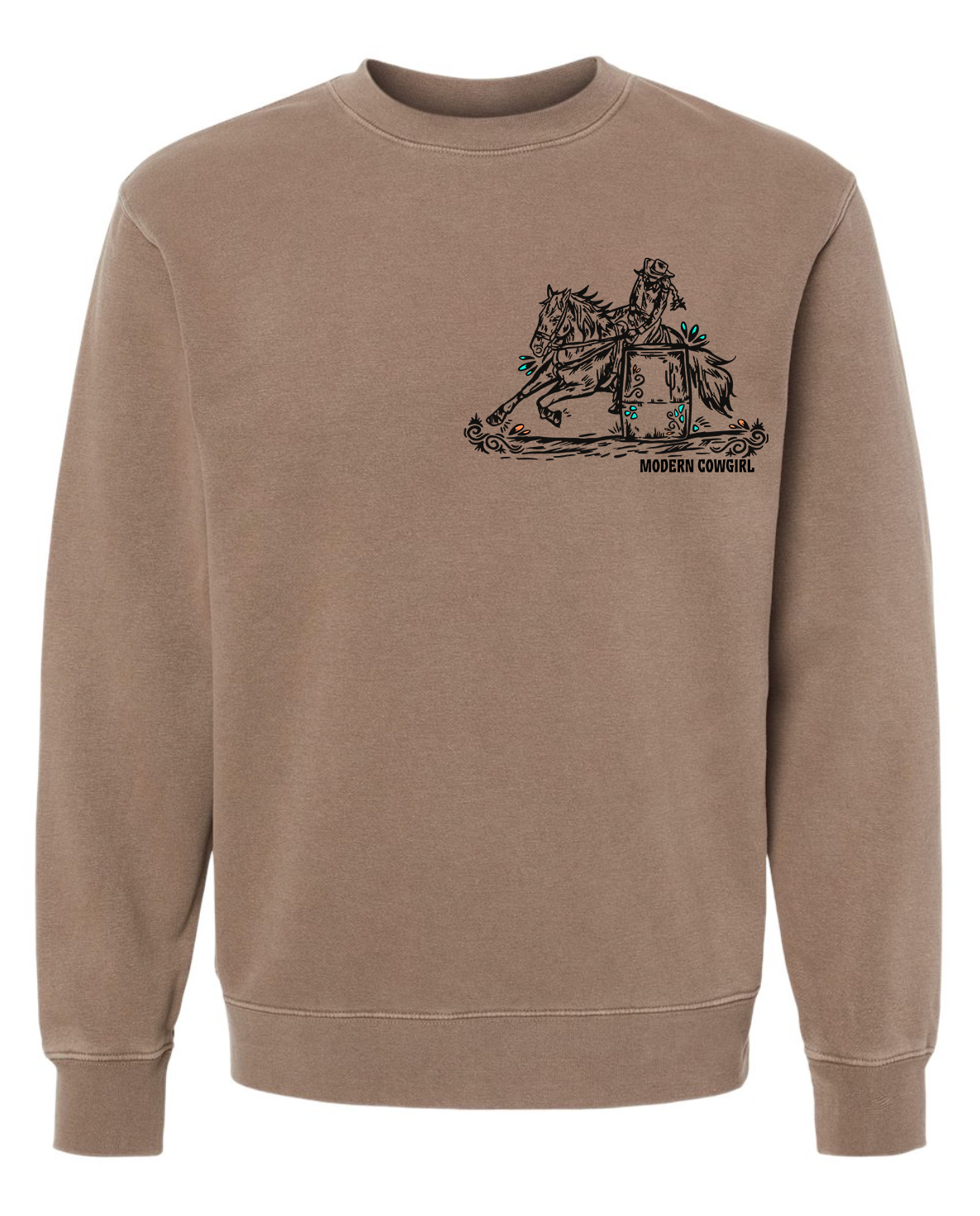 Barrel Racer Crewneck Sweatshirt