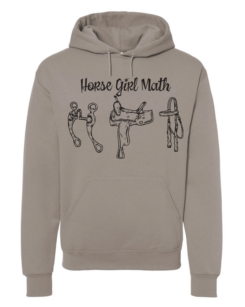 Horse Girl Math Hoodie