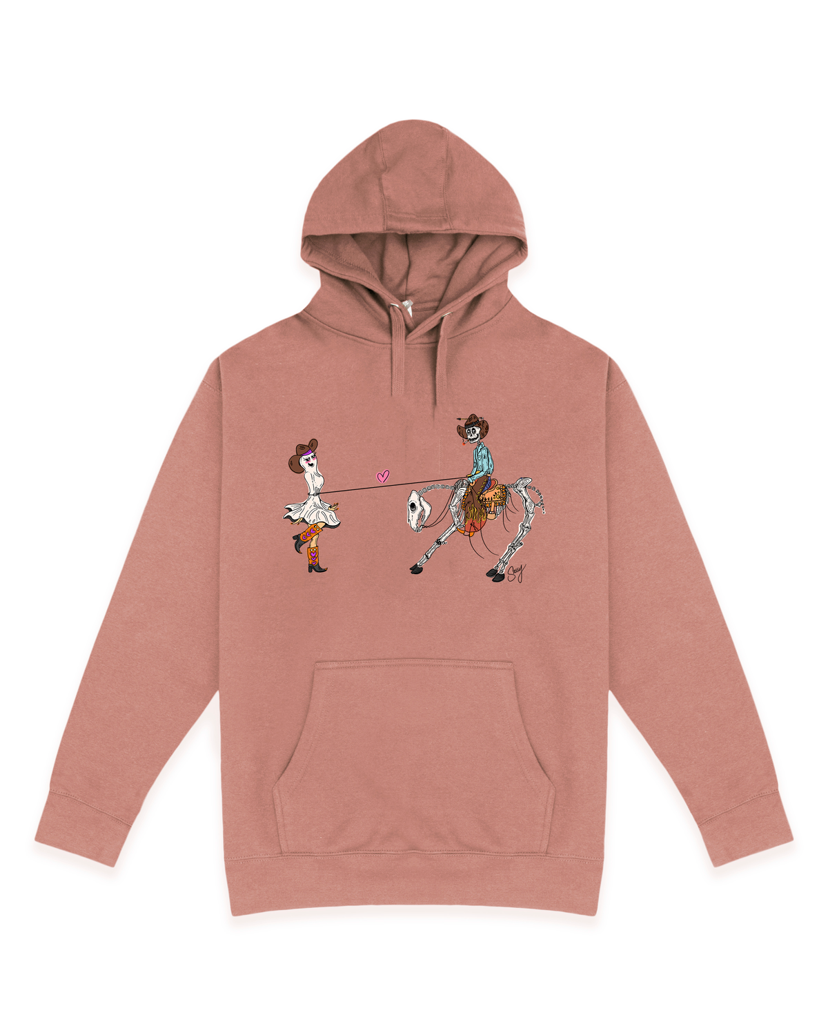 Cowghoul Lovers Hoodie