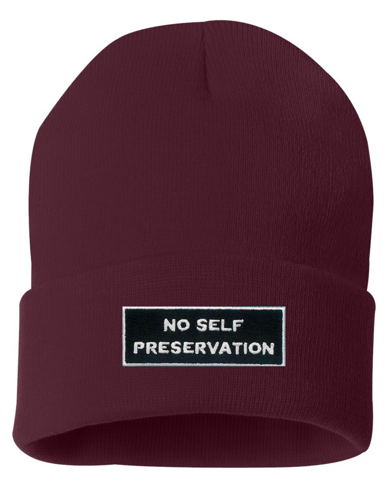 No Self Preservation Beanie