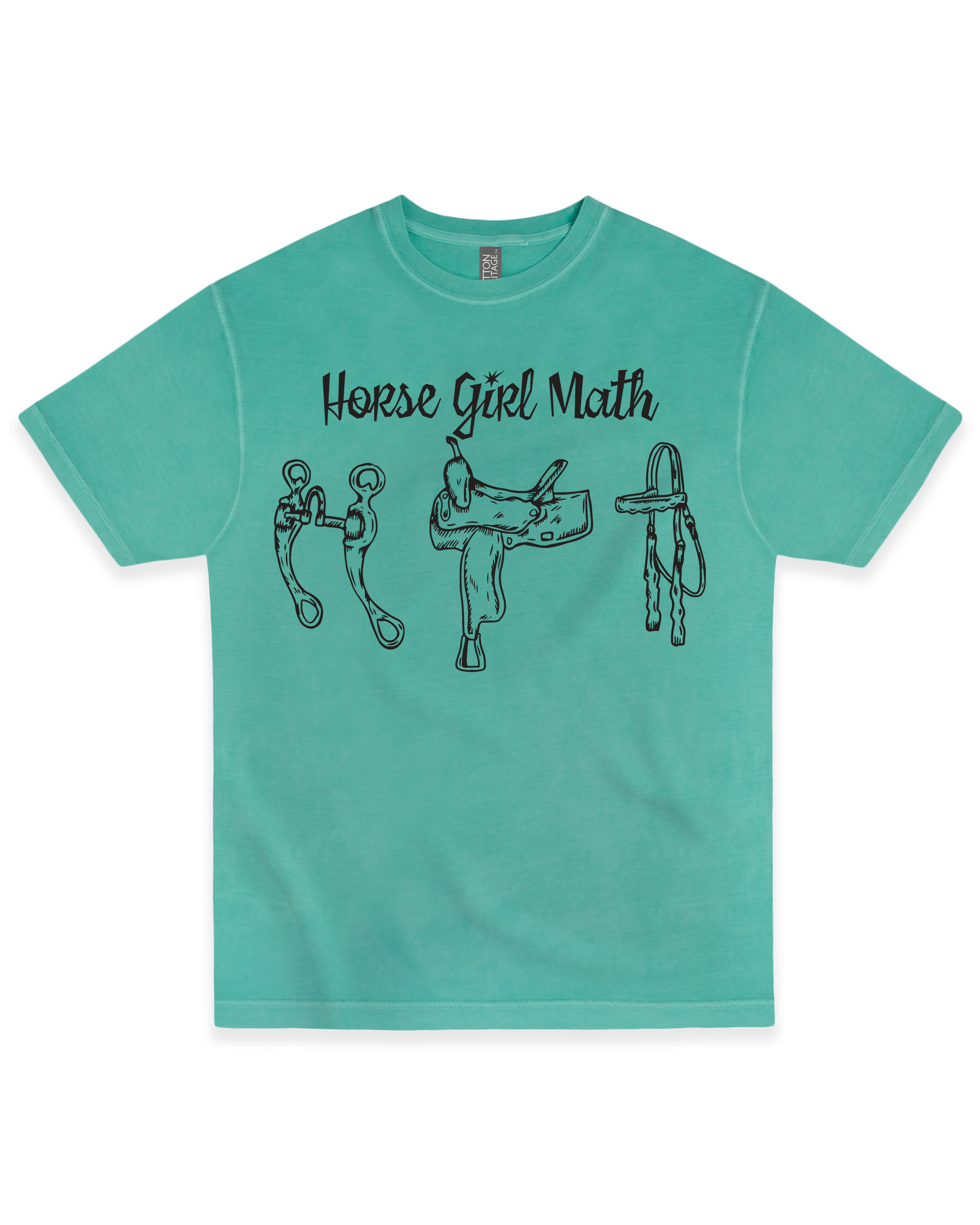 Horse Girl Math Tee