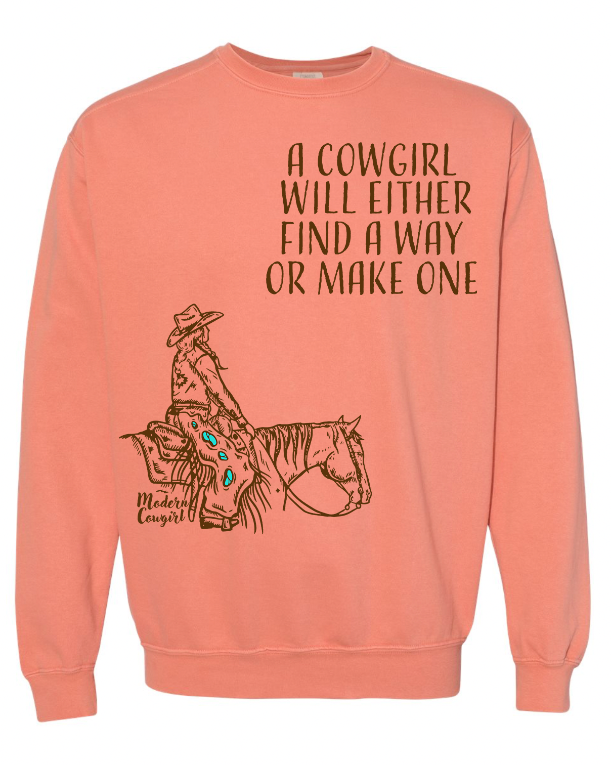 Cowgirl Way Crewneck Sweatshirt