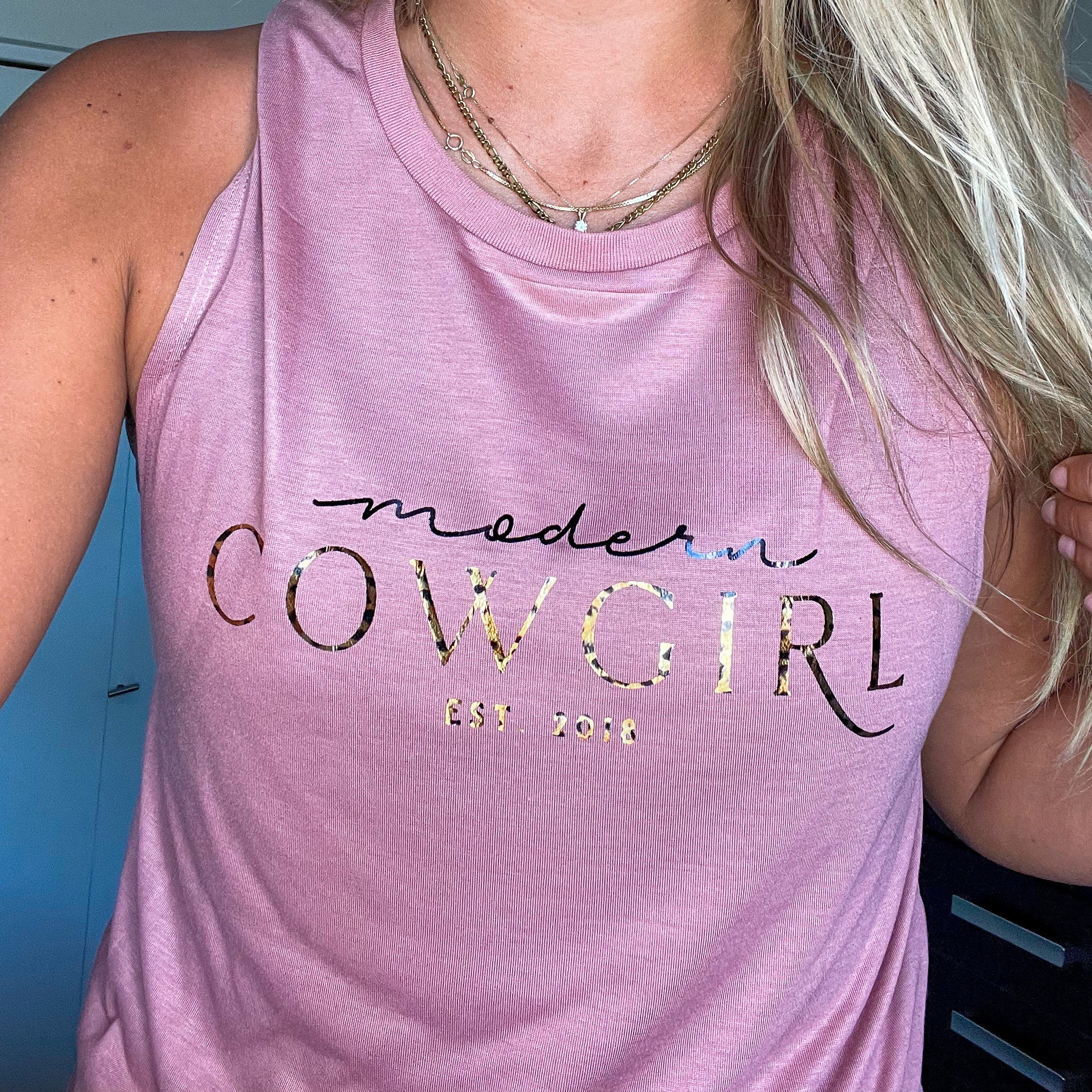 Modern Cowgirl Muscle Tank