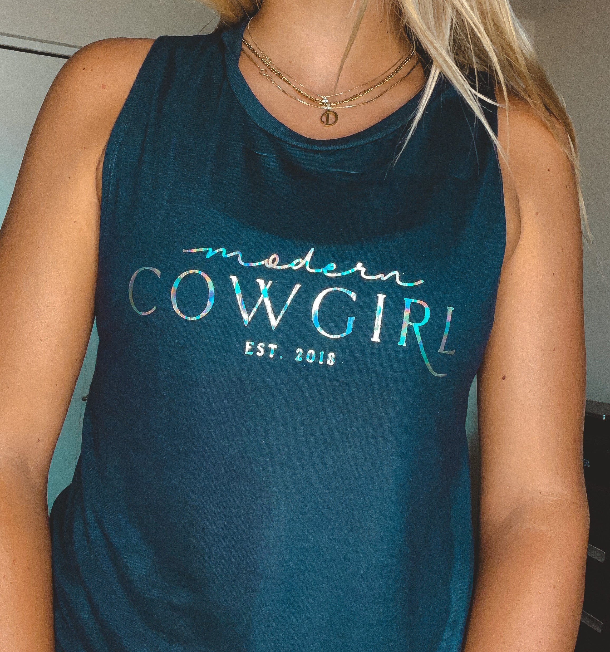 Modern Cowgirl Muscle Tank